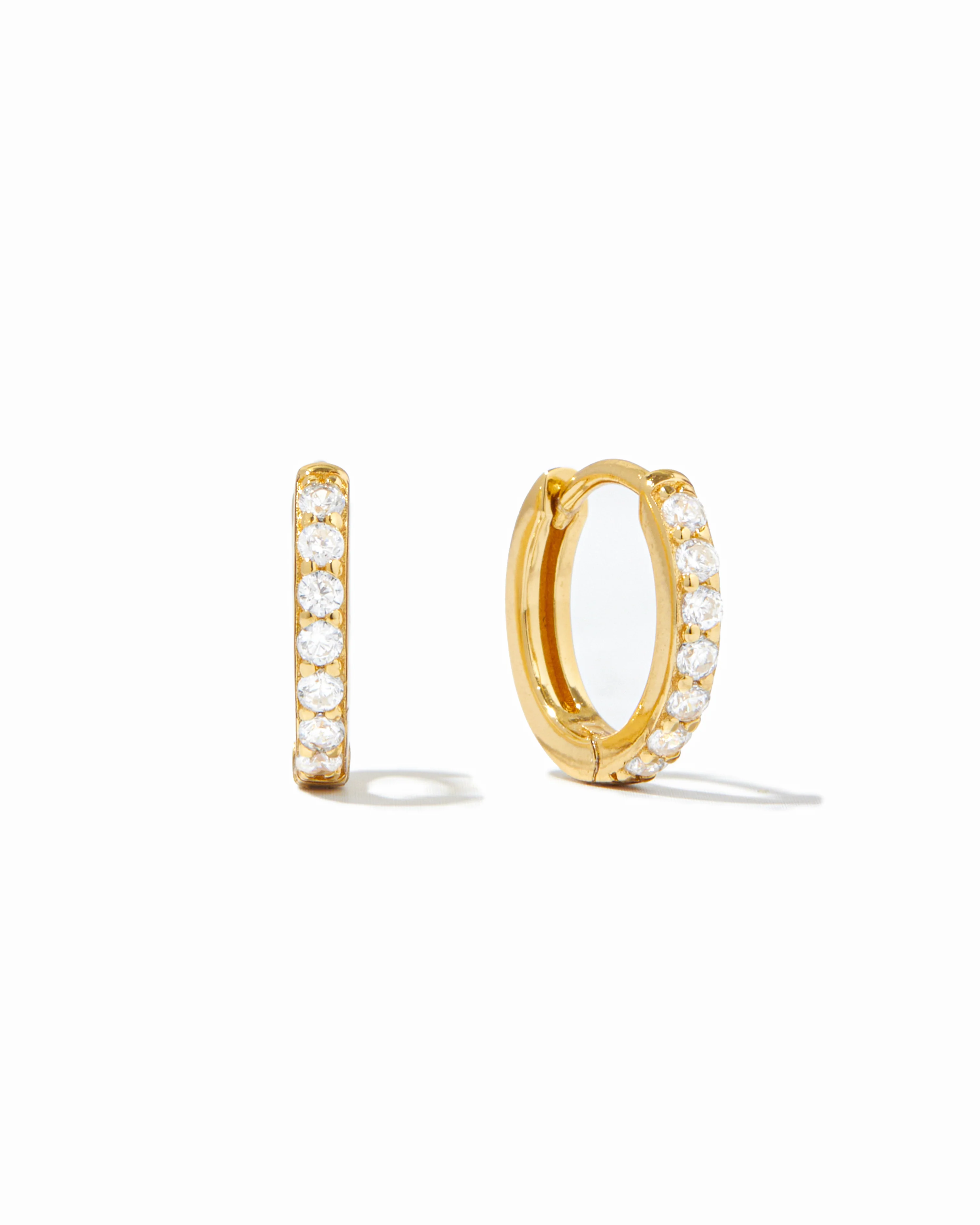 10mm Diamond Huggies (Multiple Sizes Available)