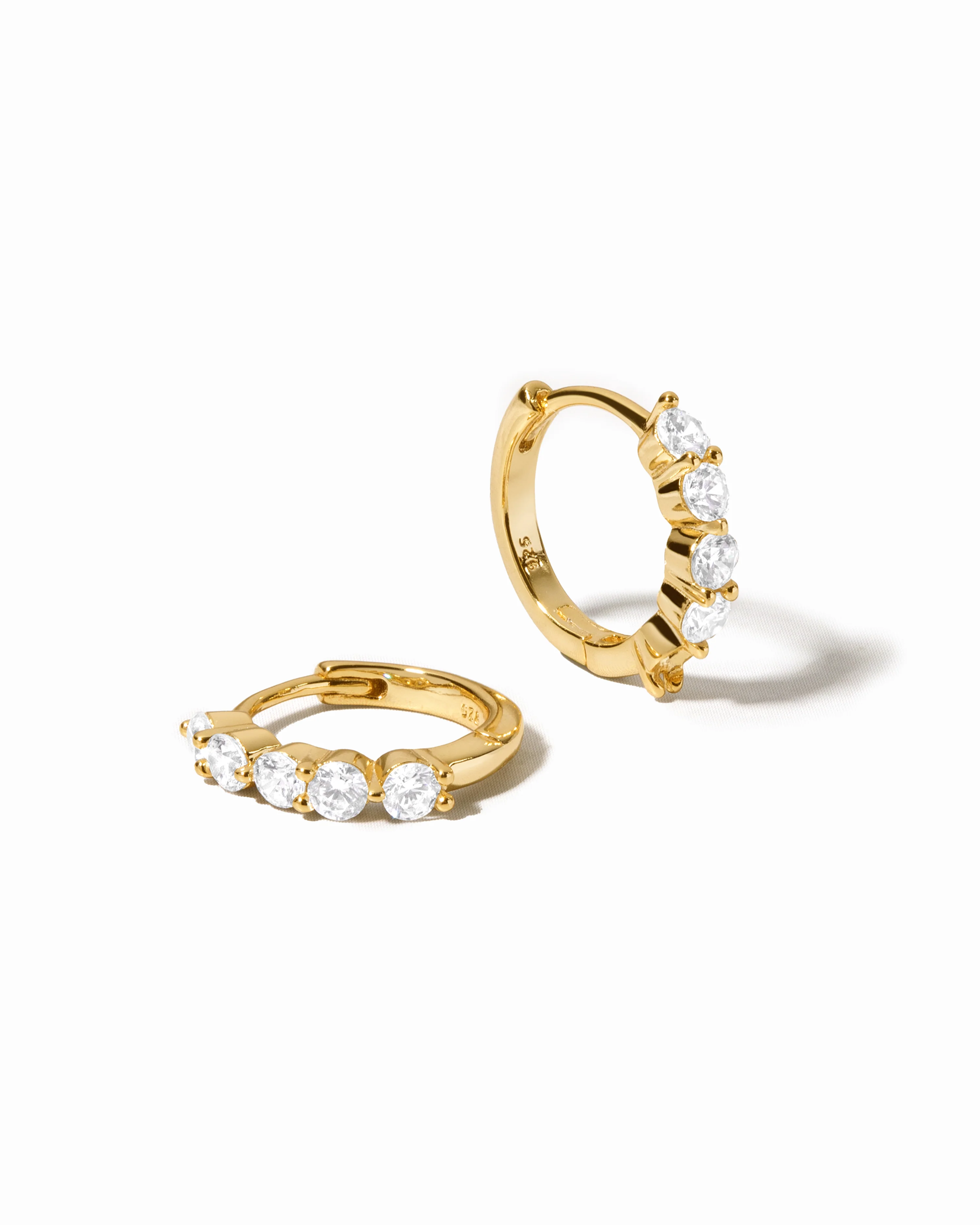 10mm Stacy Hoop Earrings