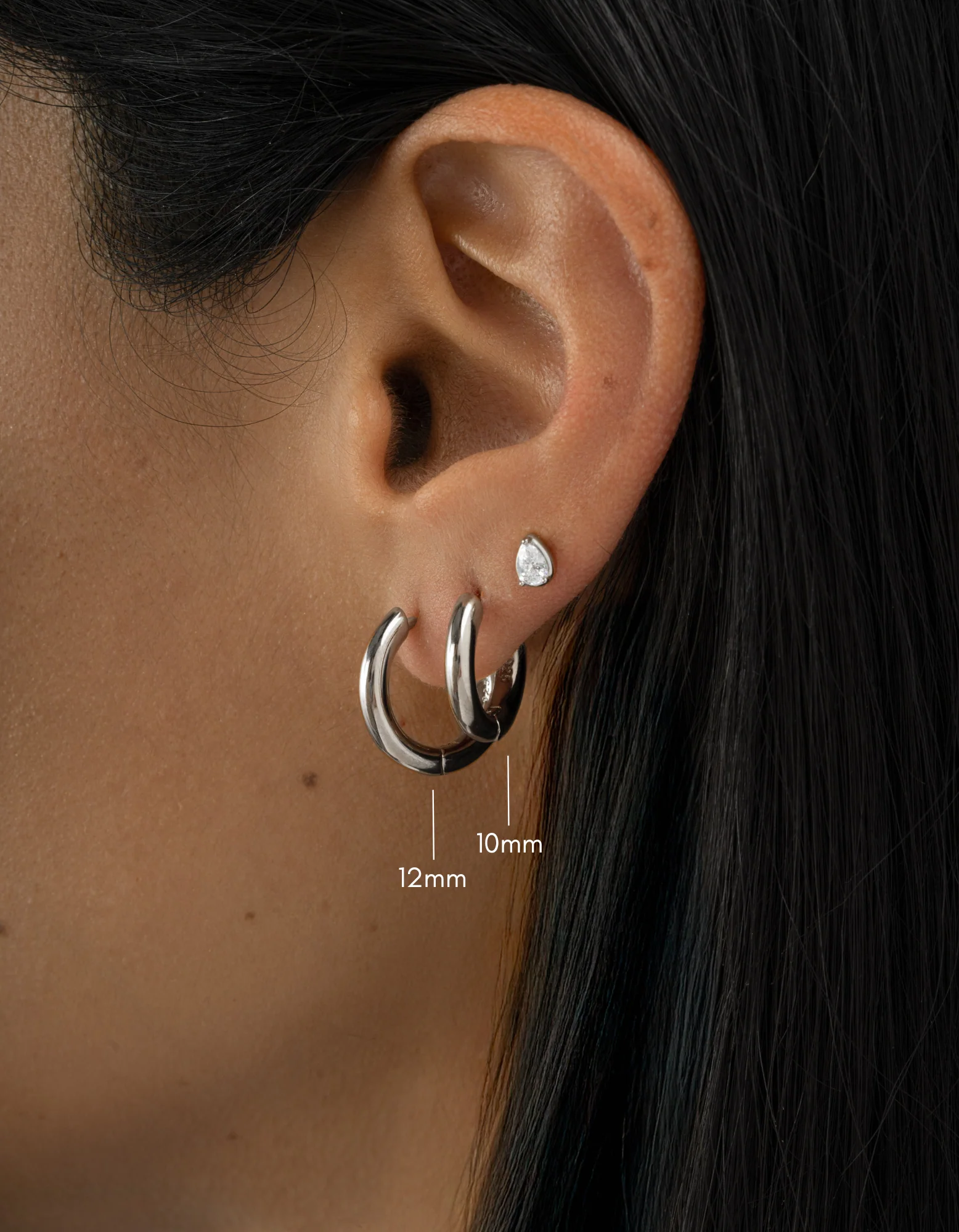 10mm Sylvia Hoops - Image 7