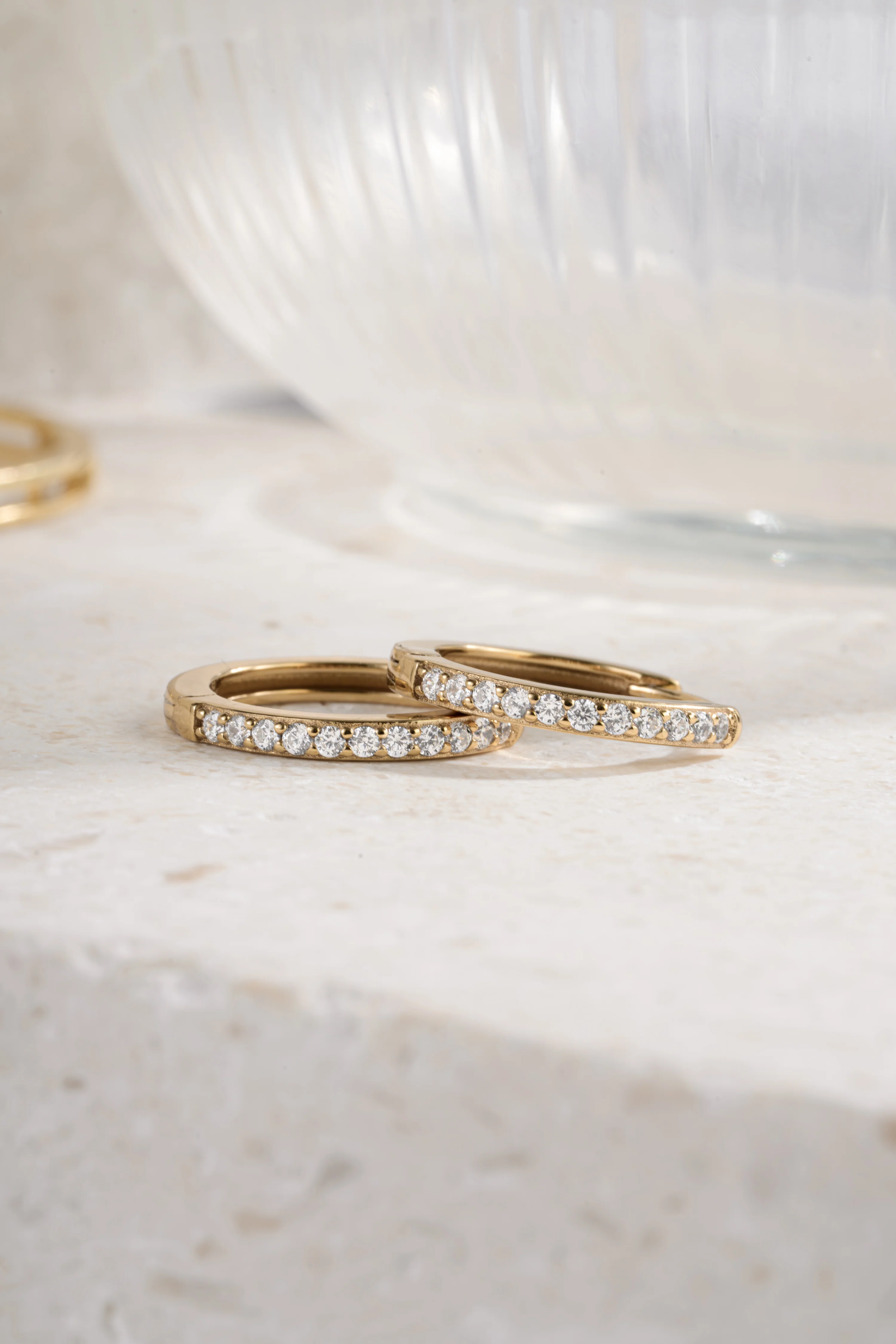 16mm Diamond Huggies (Multiple Sizes Available) - Image 8