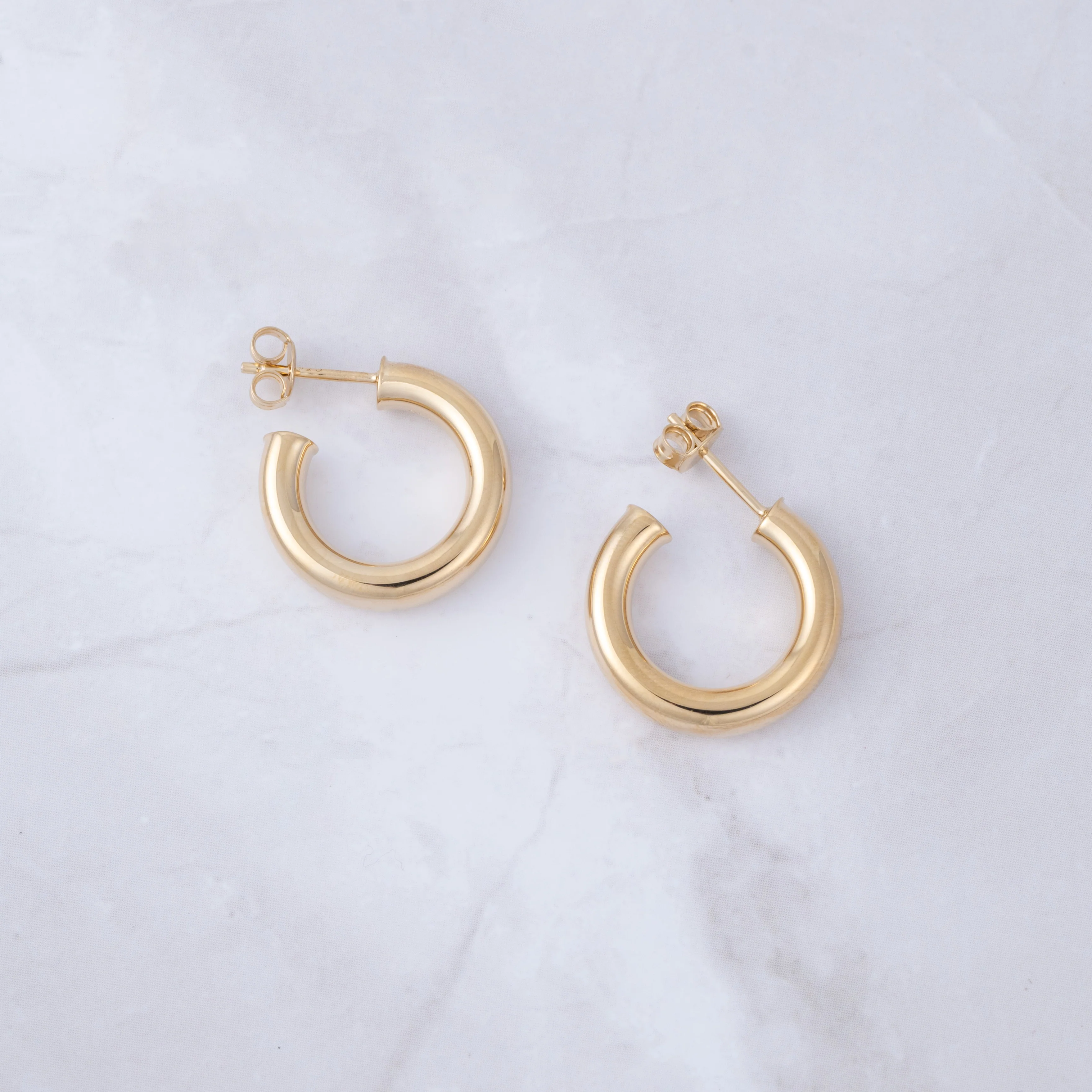 20mm Chunky Tube Hoops - Image 6