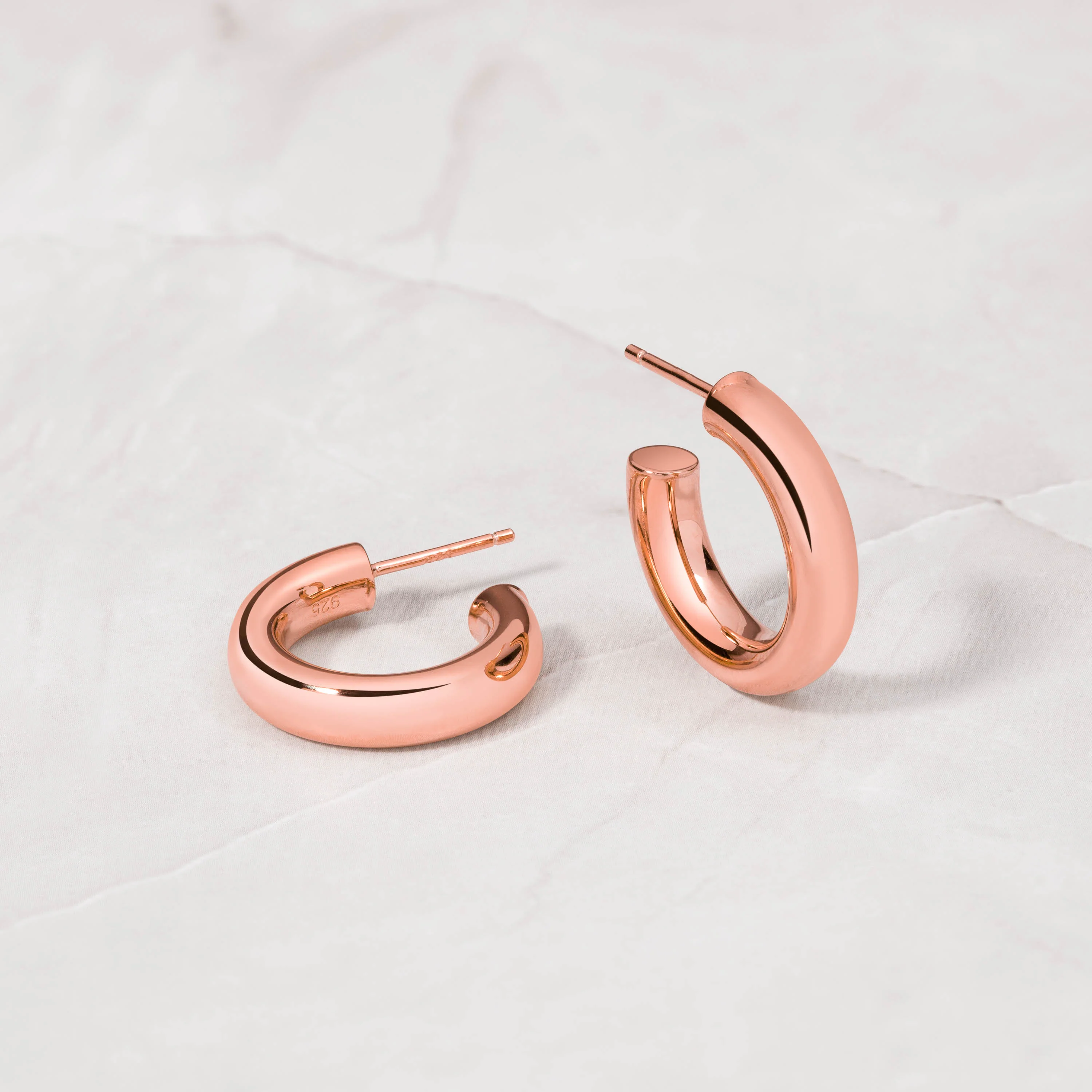 20mm Chunky Tube Hoops - Image 9