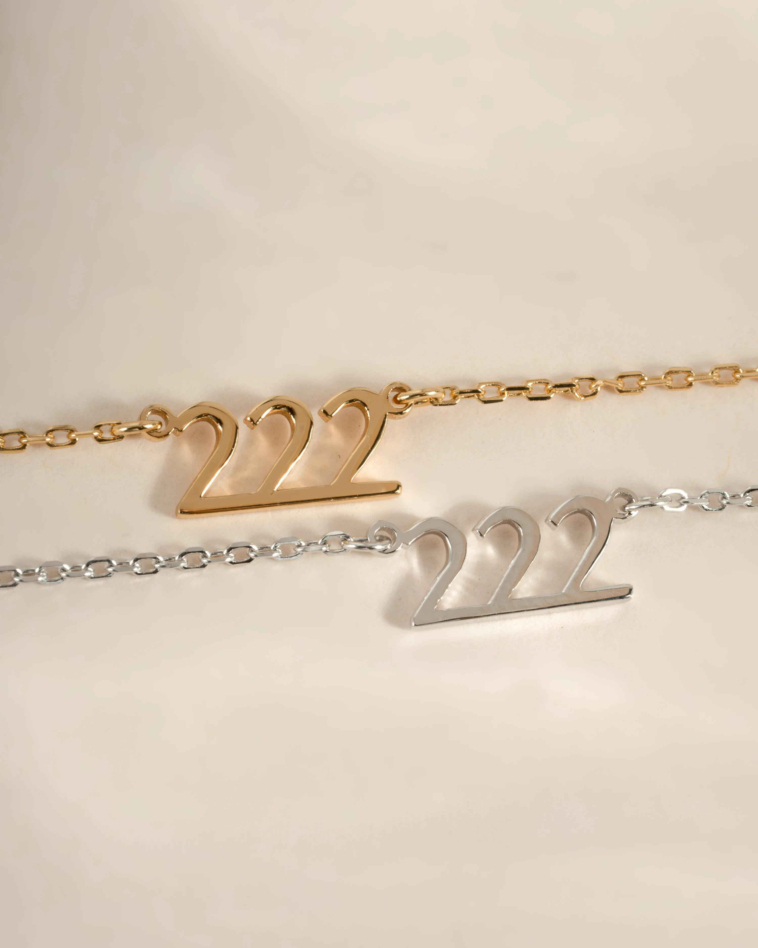 222 Ready to Ship Angel Number Necklace - Image 3