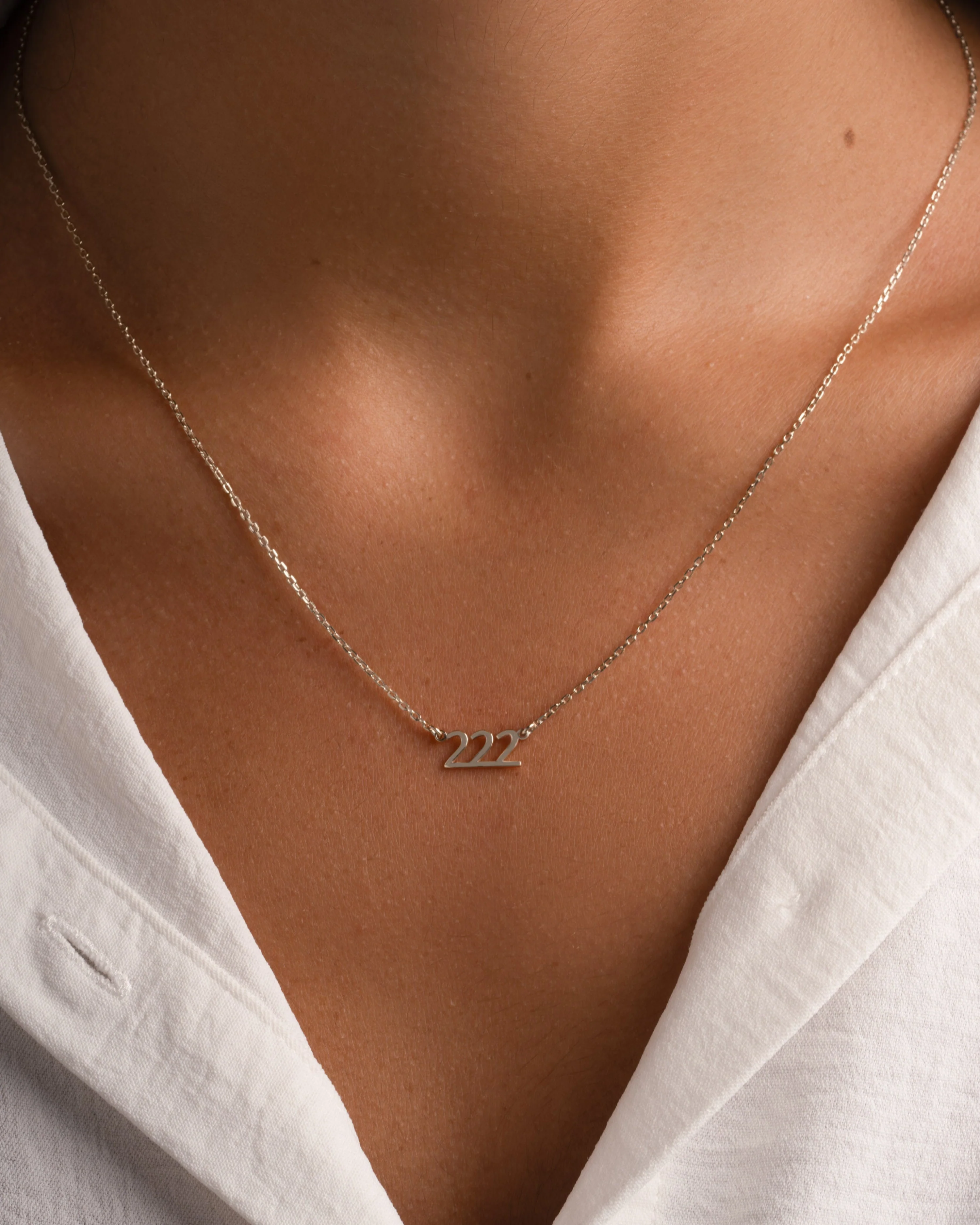 222 Ready to Ship Angel Number Necklace - Image 4
