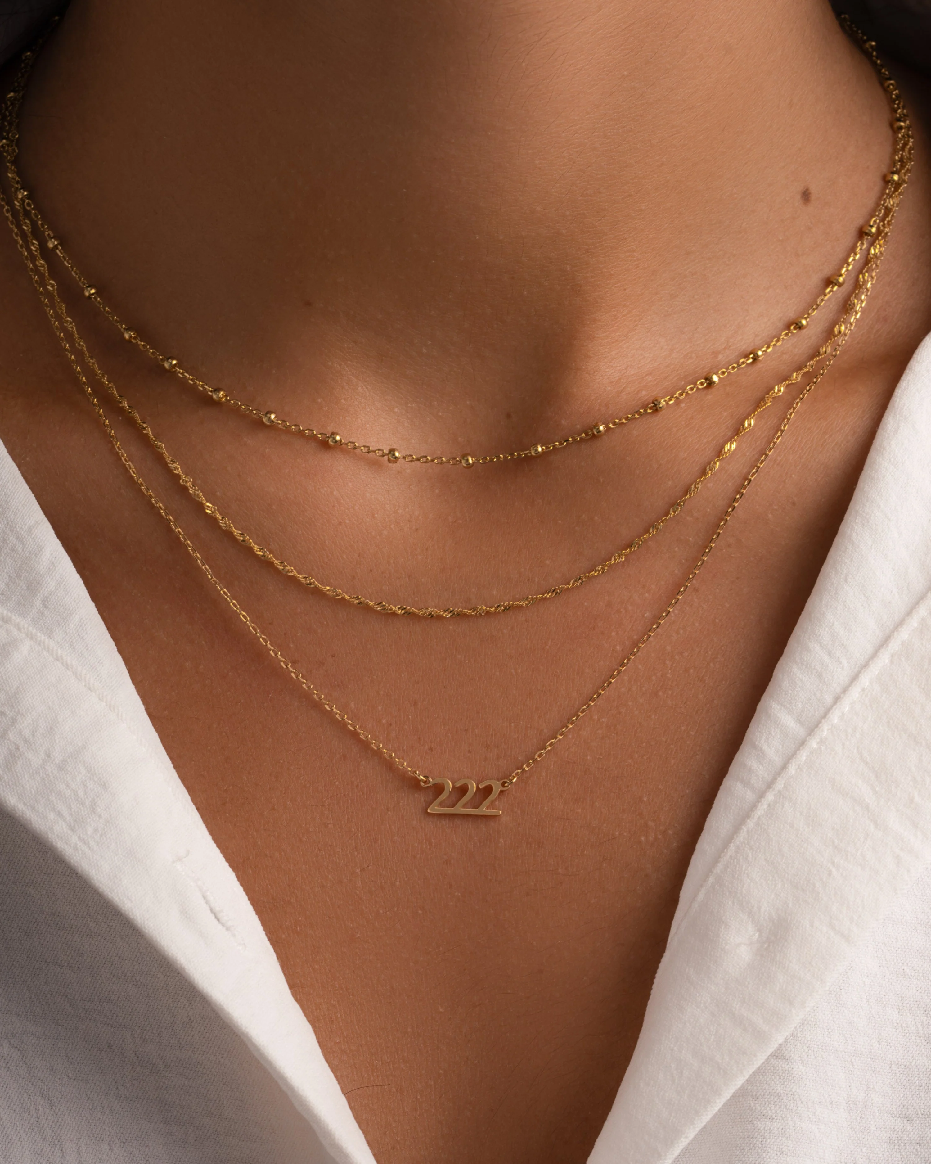 222 Ready to Ship Angel Number Necklace - Image 7