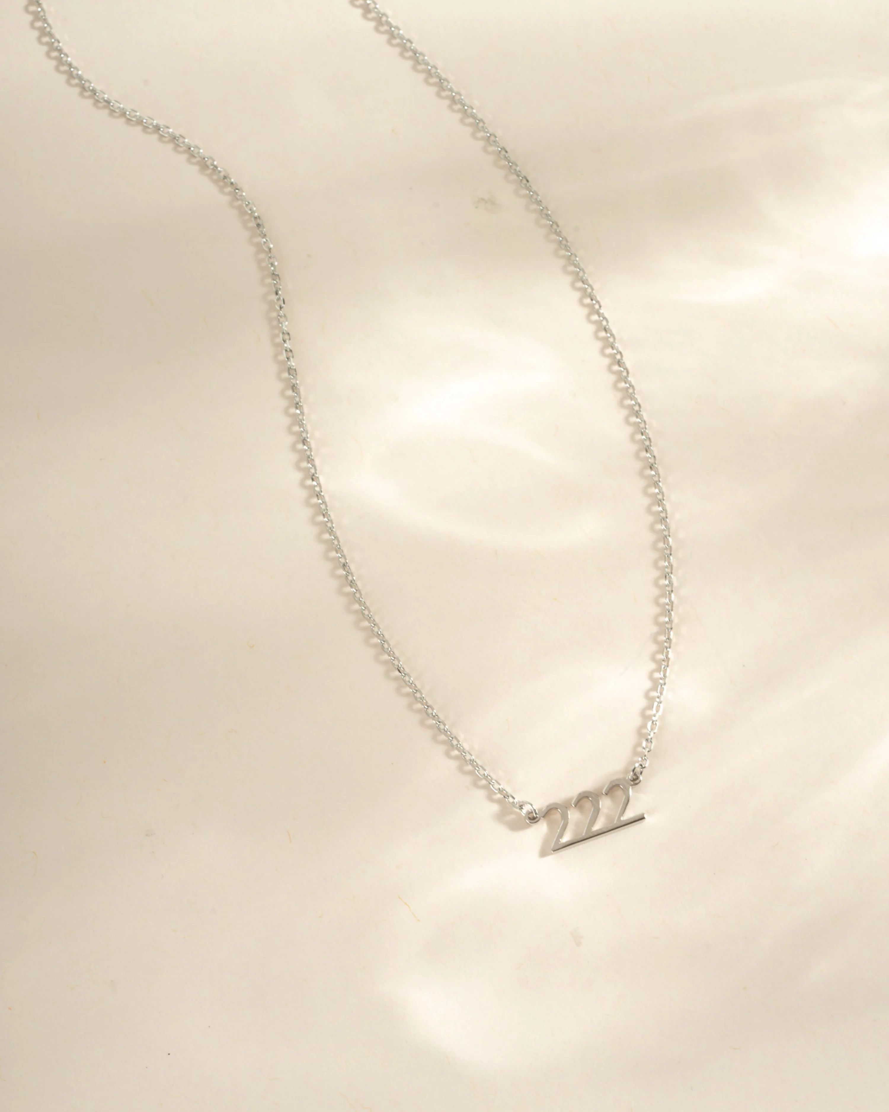 222 Ready to Ship Angel Number Necklace - Image 9