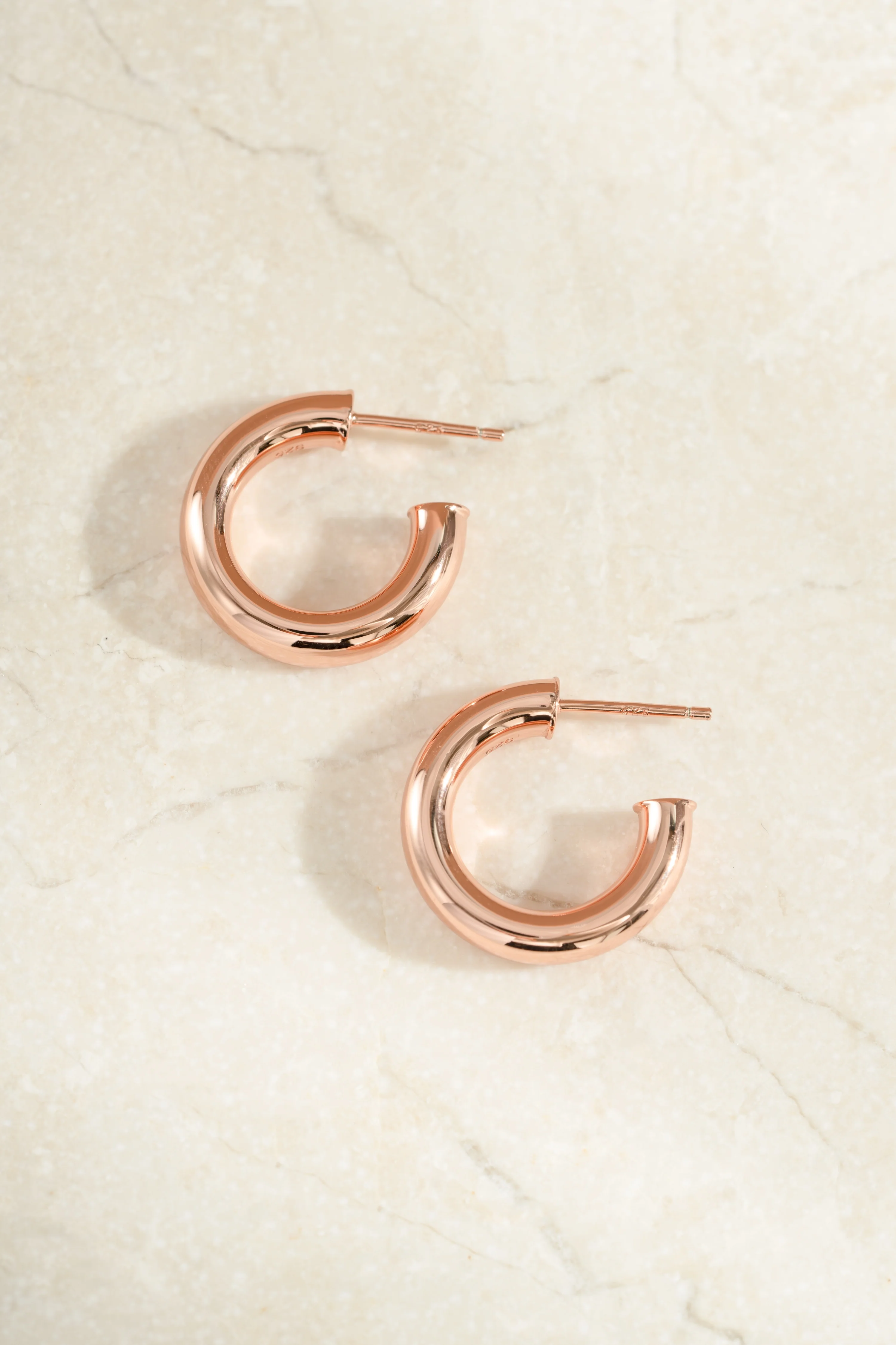 24mm Chunky Tube Hoops - Image 10