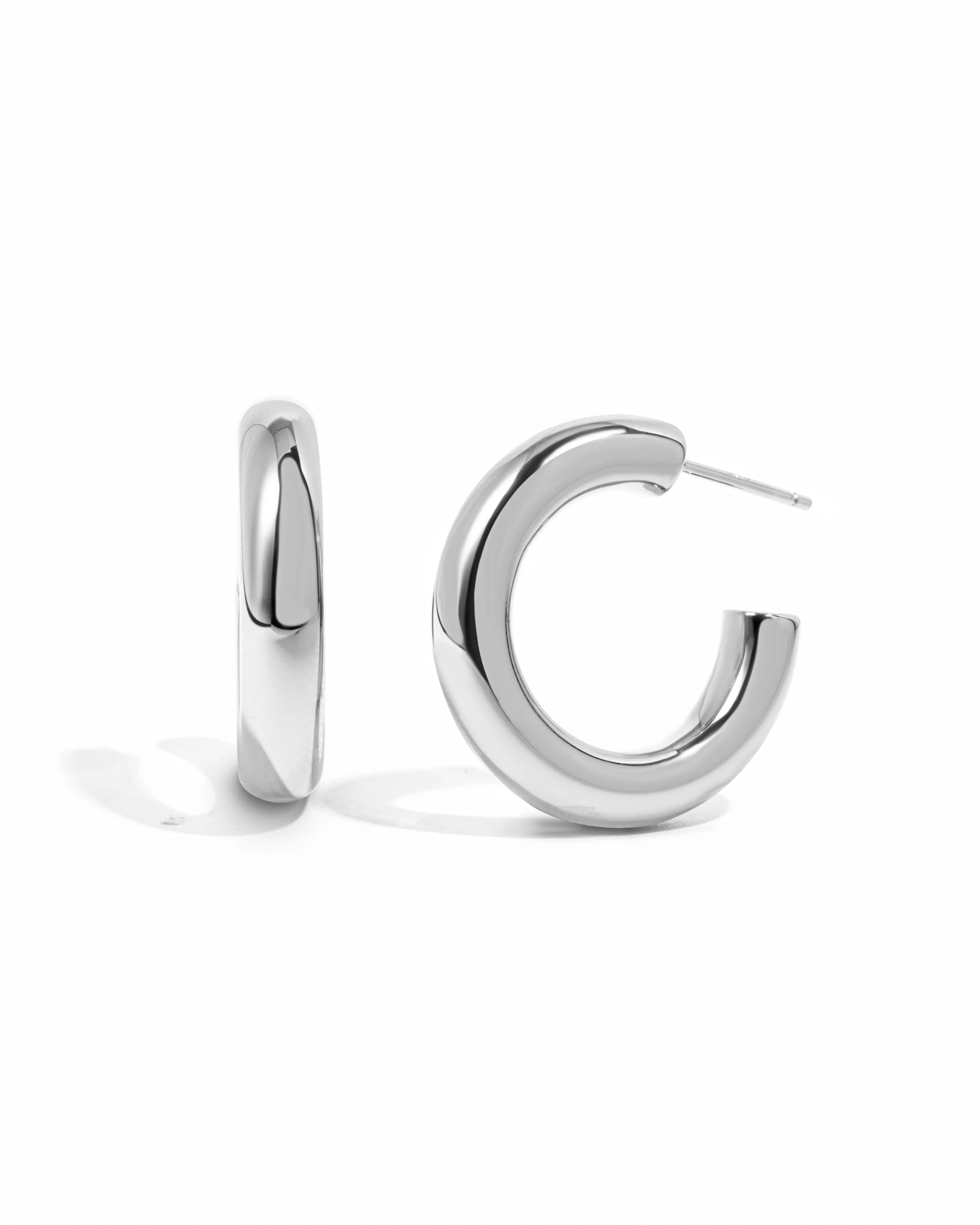 24mm Chunky Tube Hoops - Image 11