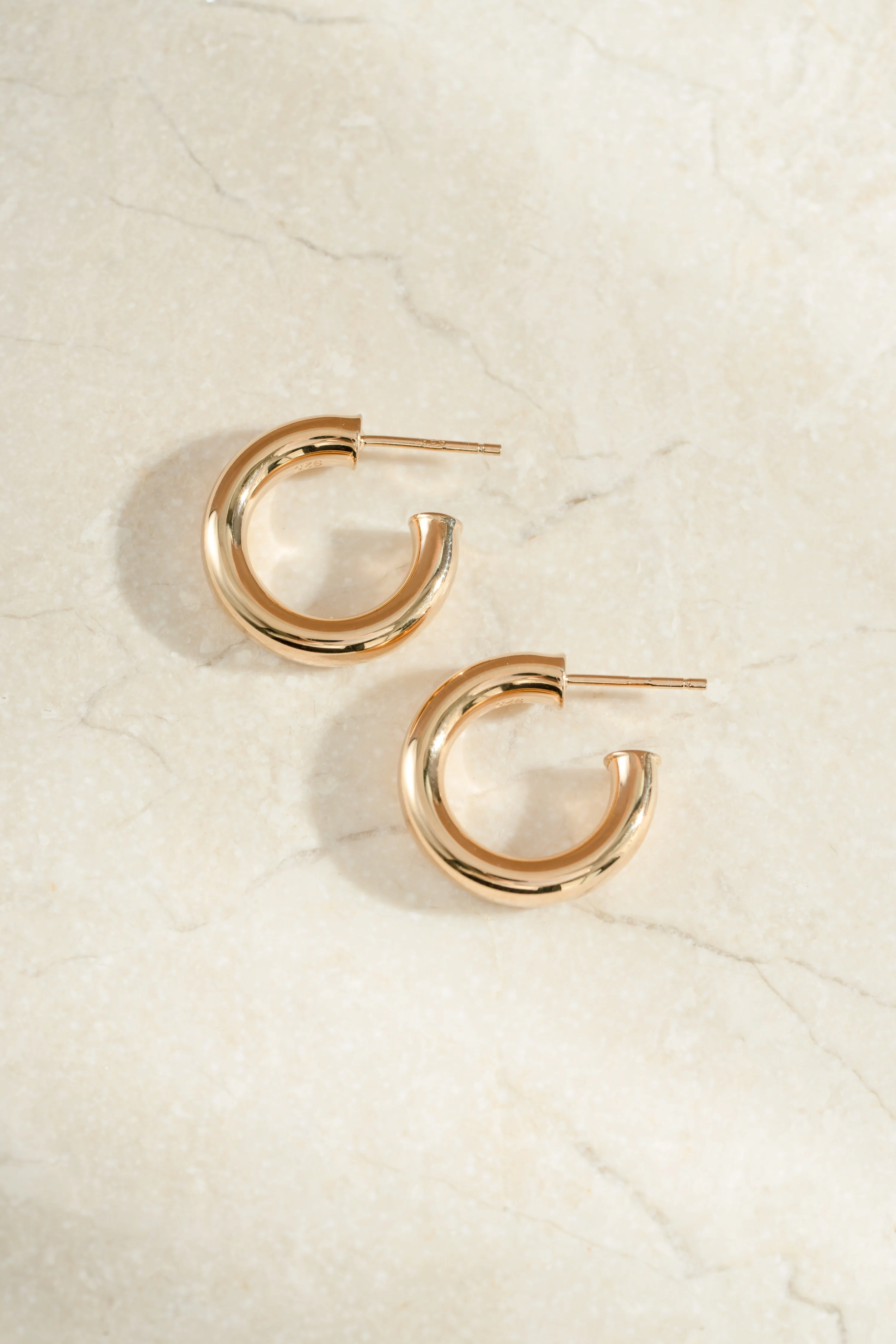 24mm Chunky Tube Hoops - Image 7