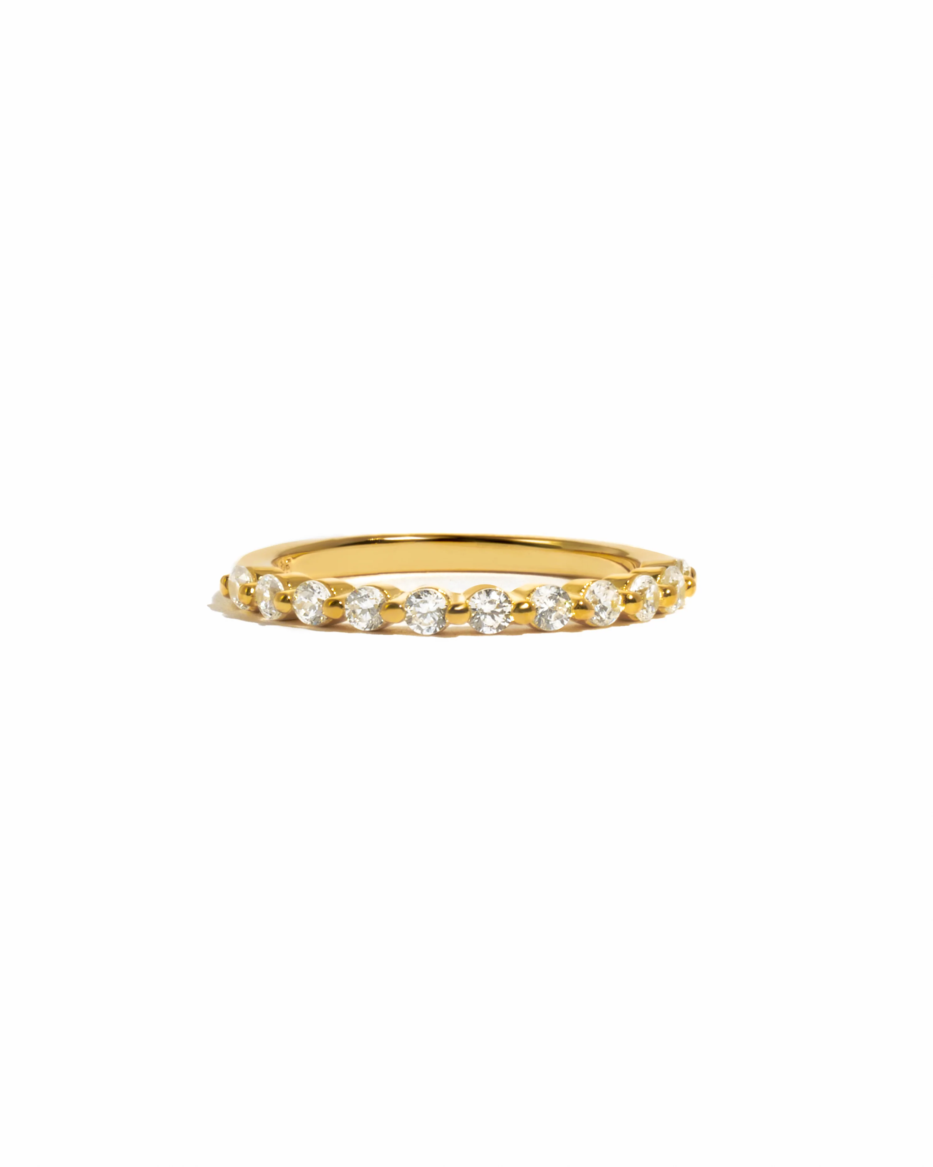 2mm CZ Stacking Ring