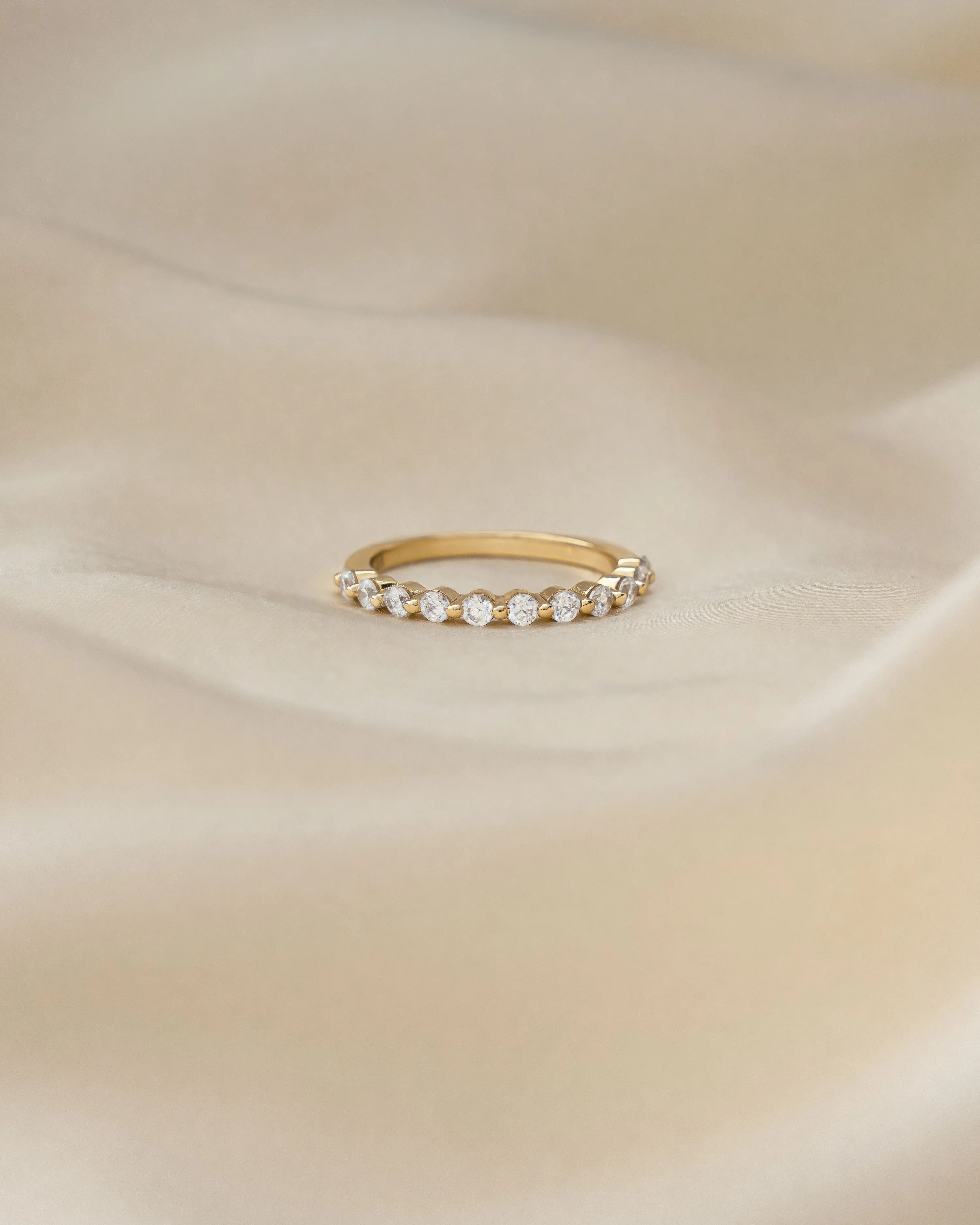 2mm CZ Stacking Ring - Image 5
