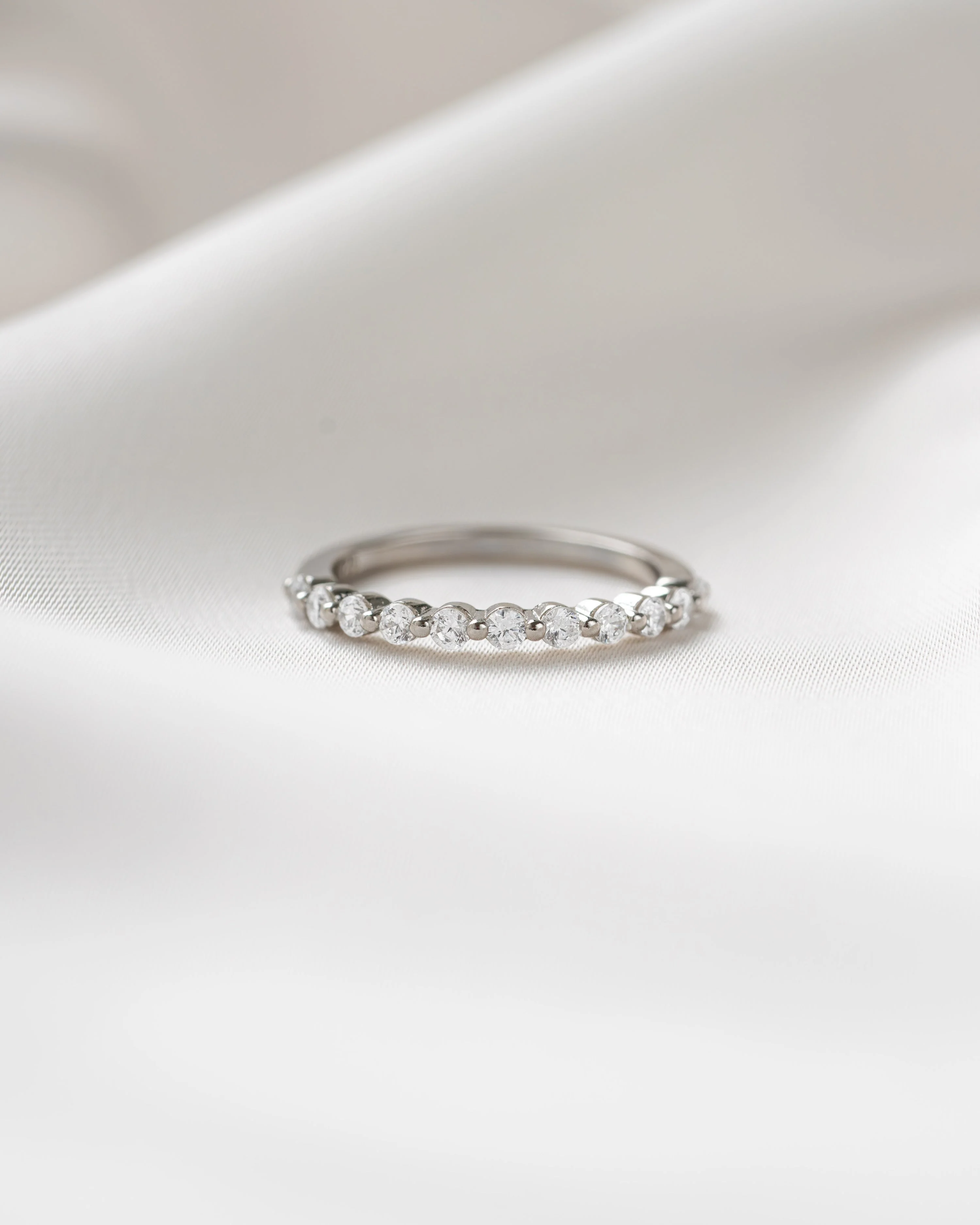 2mm CZ Stacking Ring - Image 7