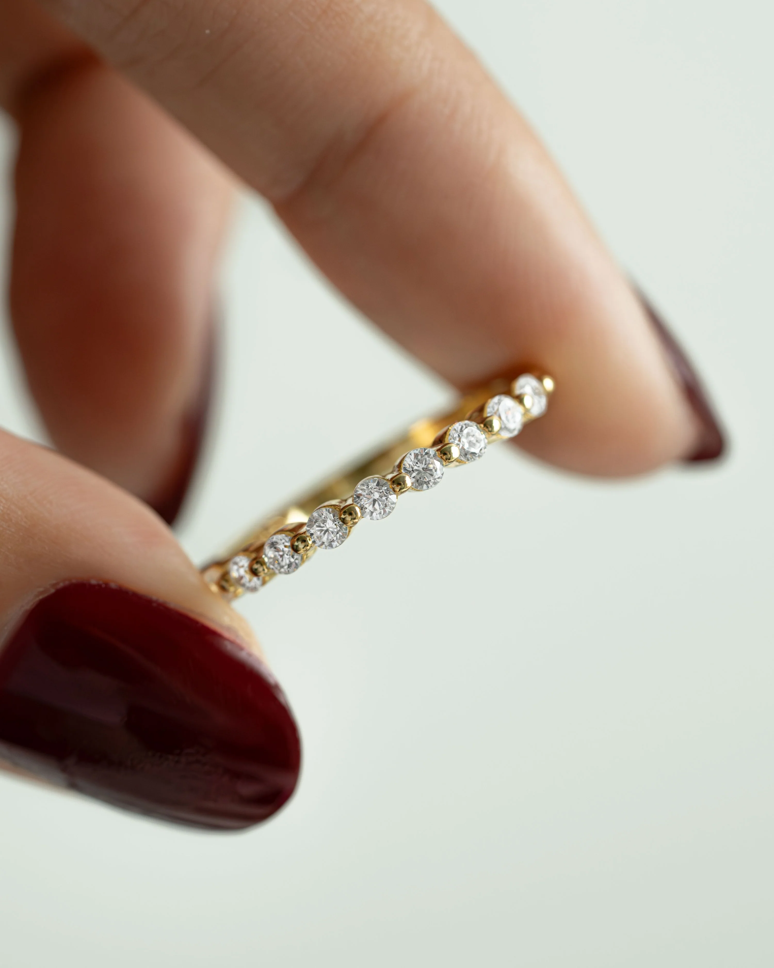 2mm CZ Stacking Ring - Image 8