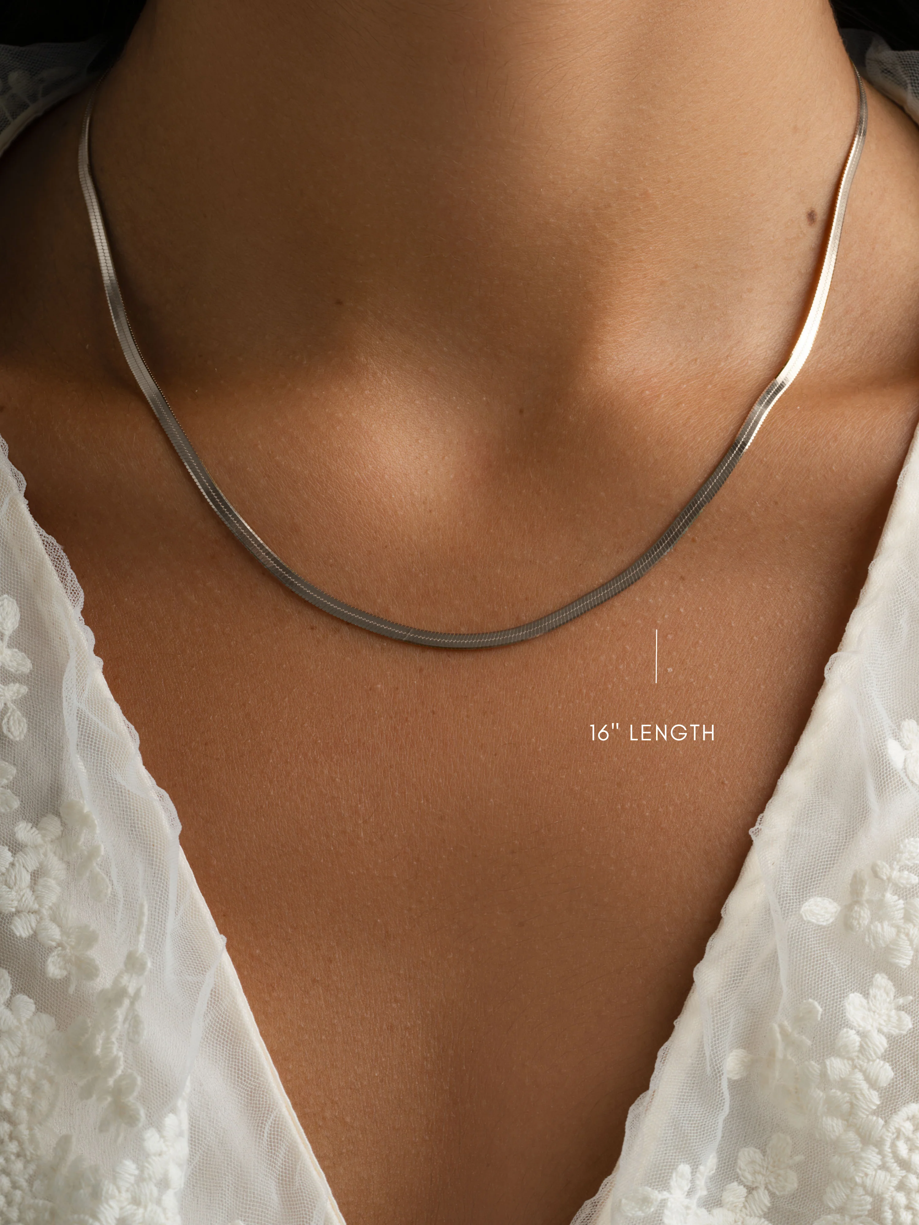 2mm Herringbone Chain - Image 4
