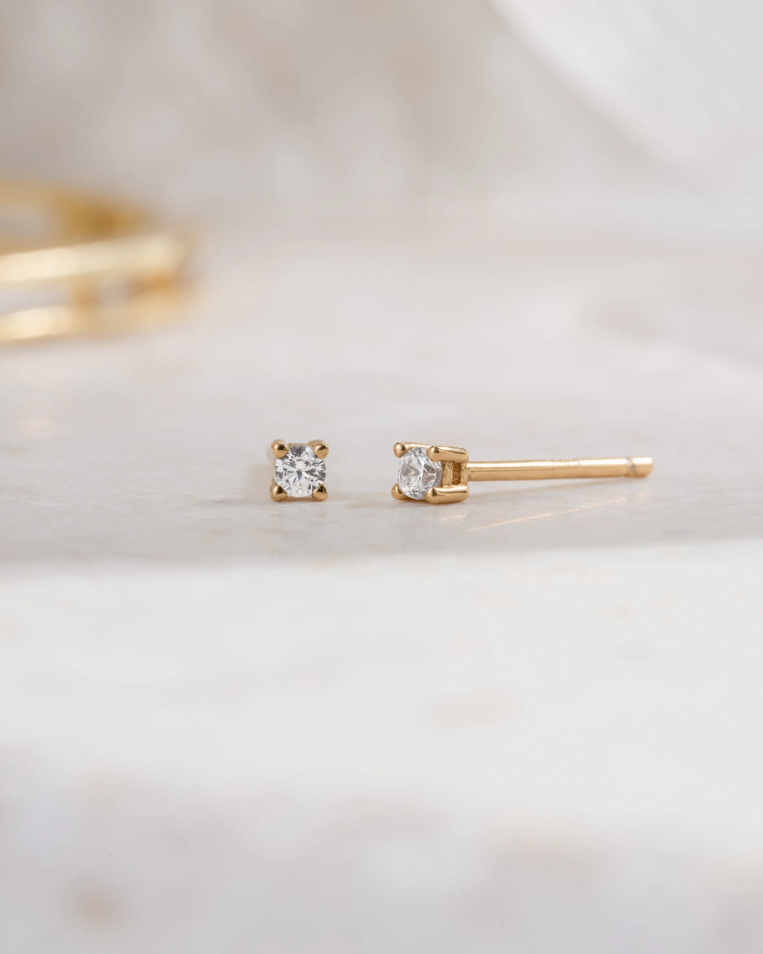 2mm Solitaire Studs (Multiple Sizes Available) - Image 9