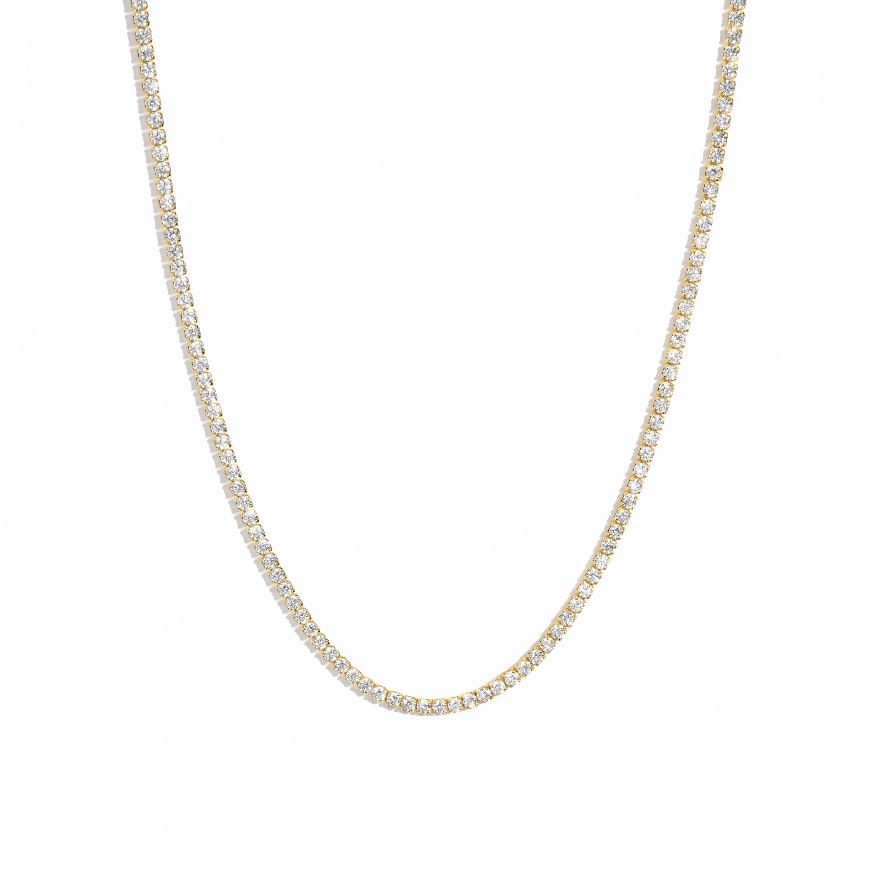 2mm Tennis Necklace