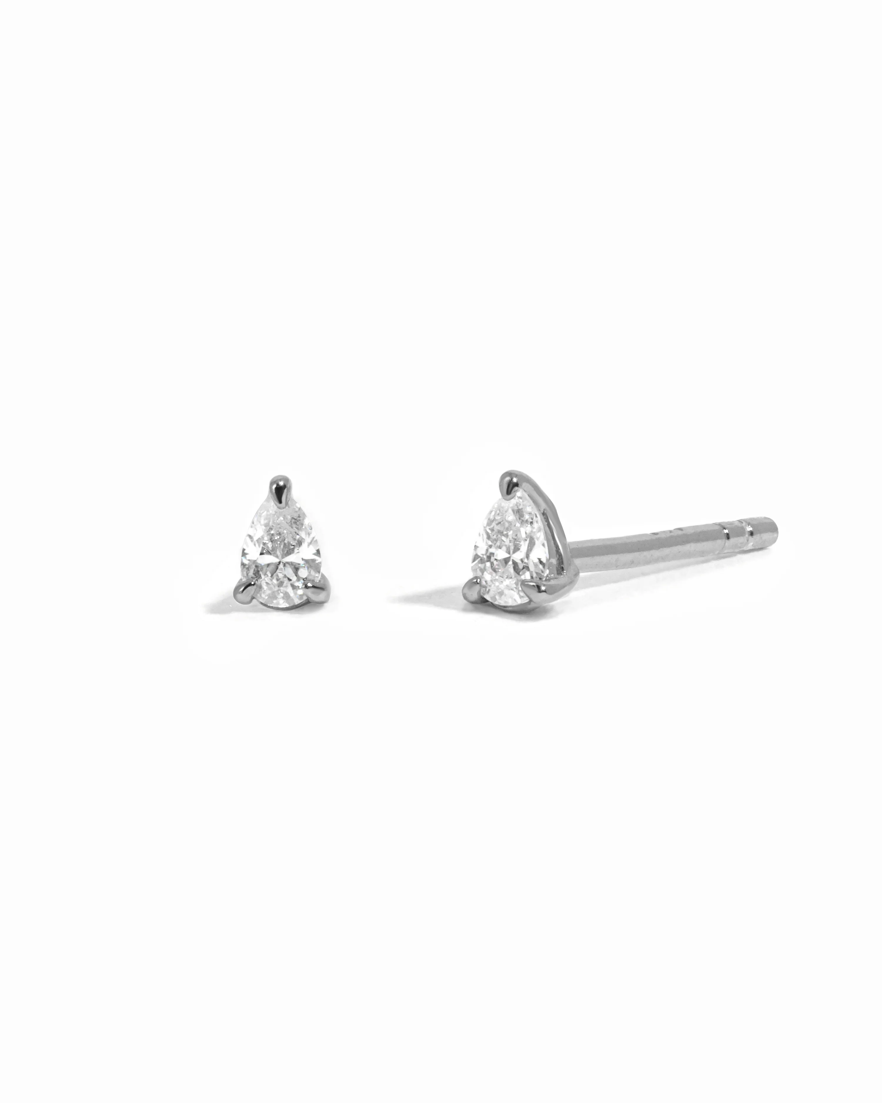 2x3mm Pear Studs (Multiple Sizes Available) - Image 10