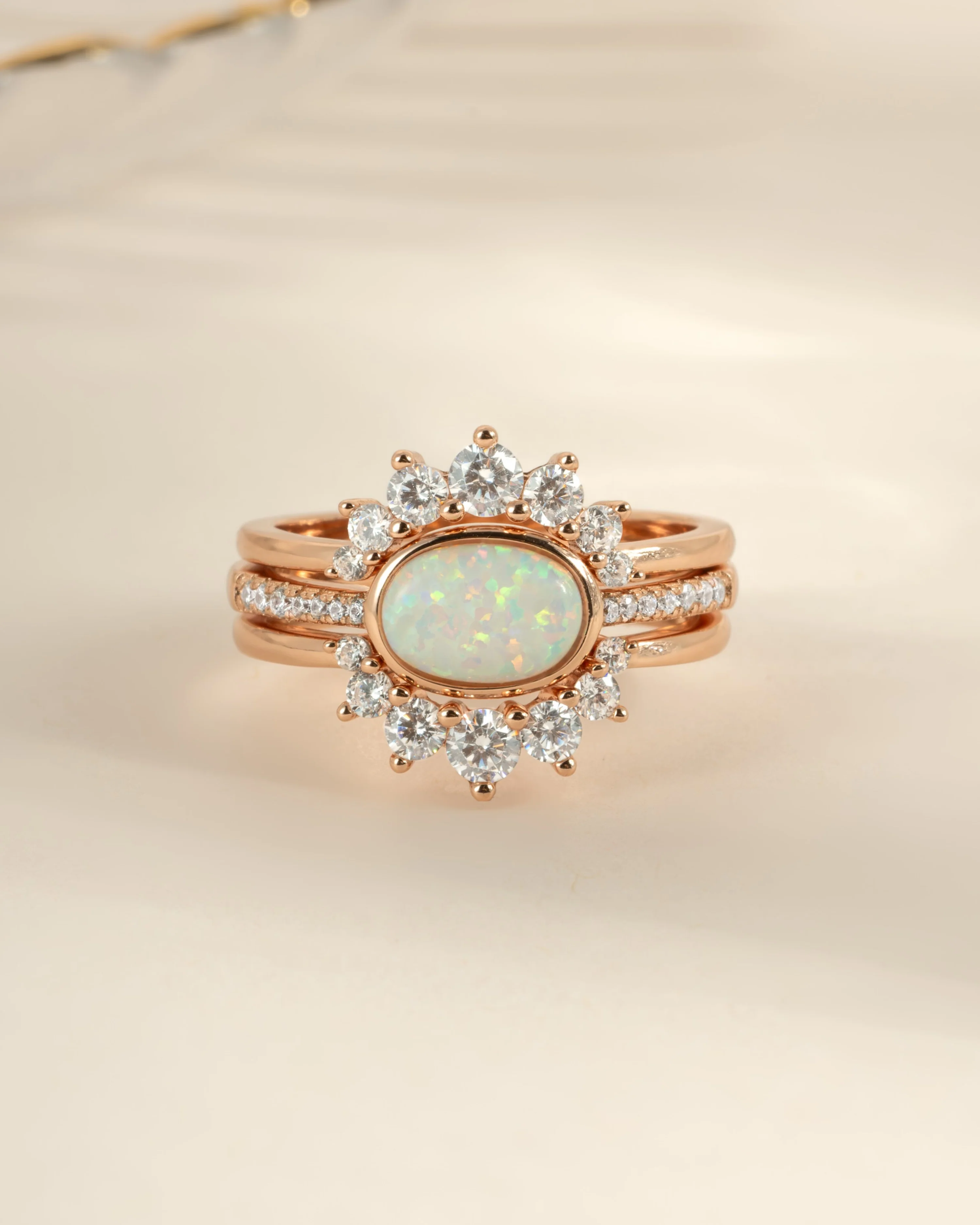 3 Set Opal Ring - Image 3