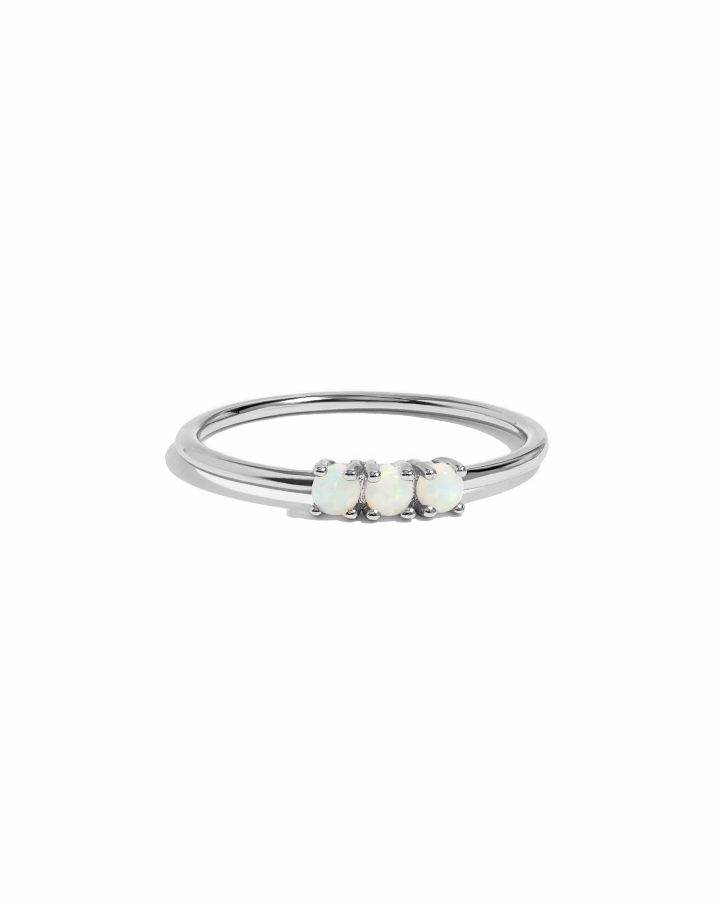 3 Stone Opal Ring - Image 10