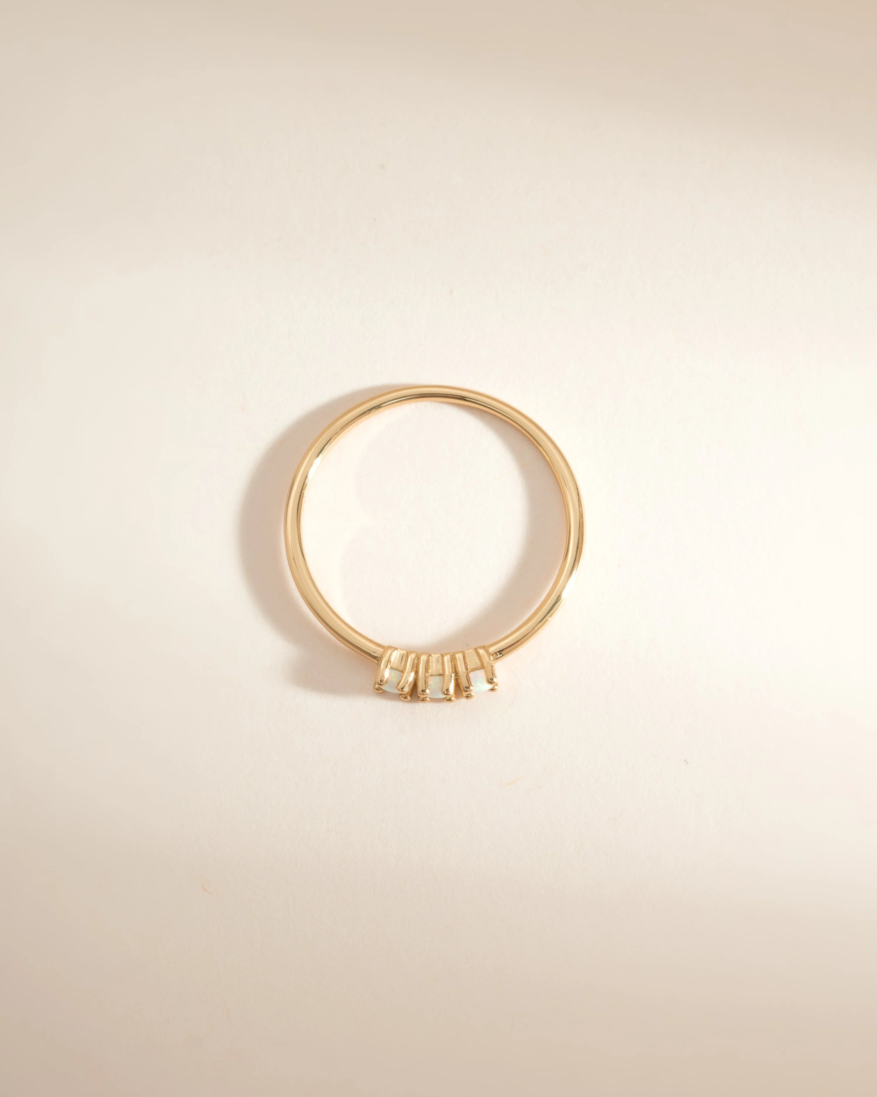 3 Stone Opal Ring - Image 7