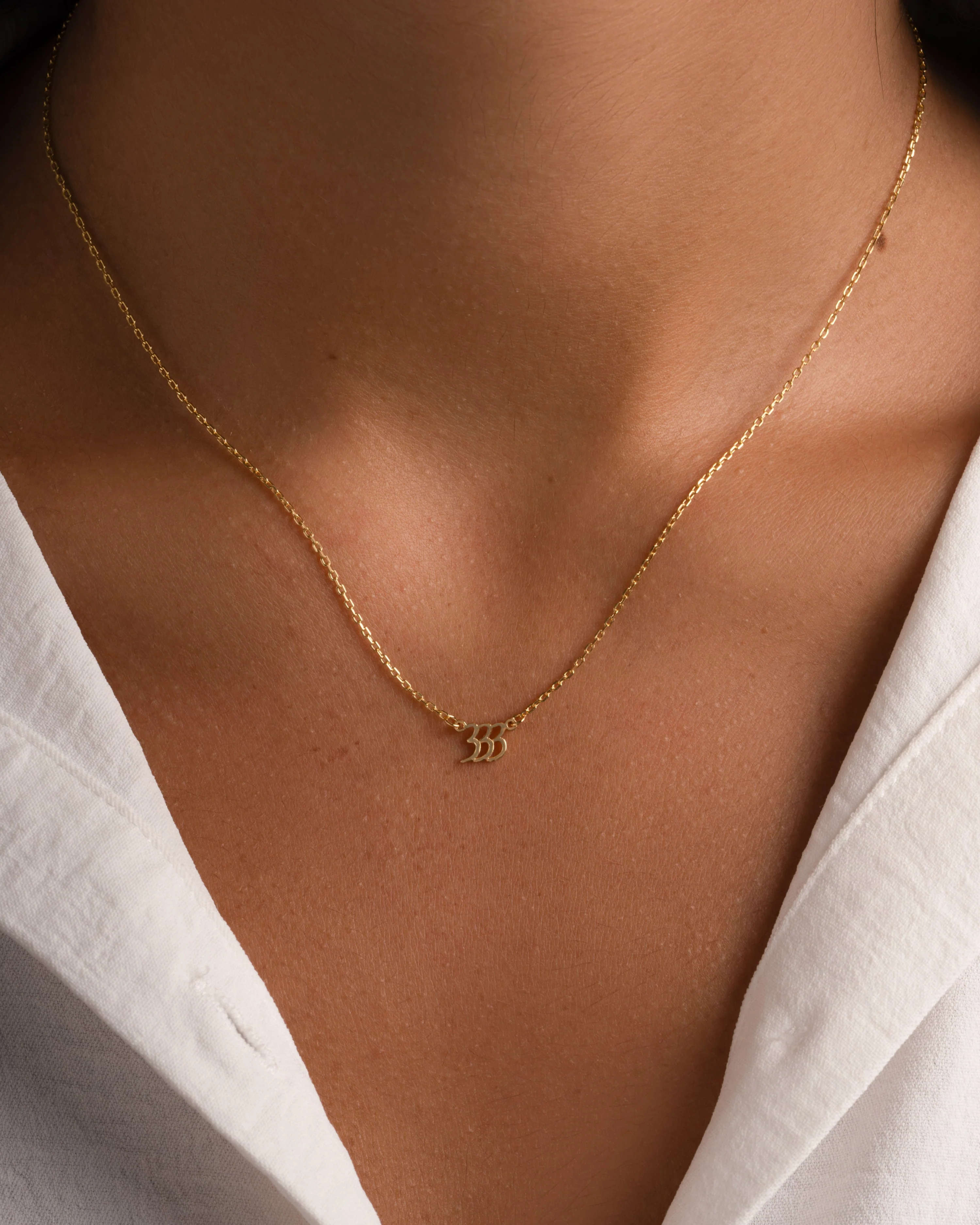 333 Ready to Ship Angel Number Necklace - Image 2