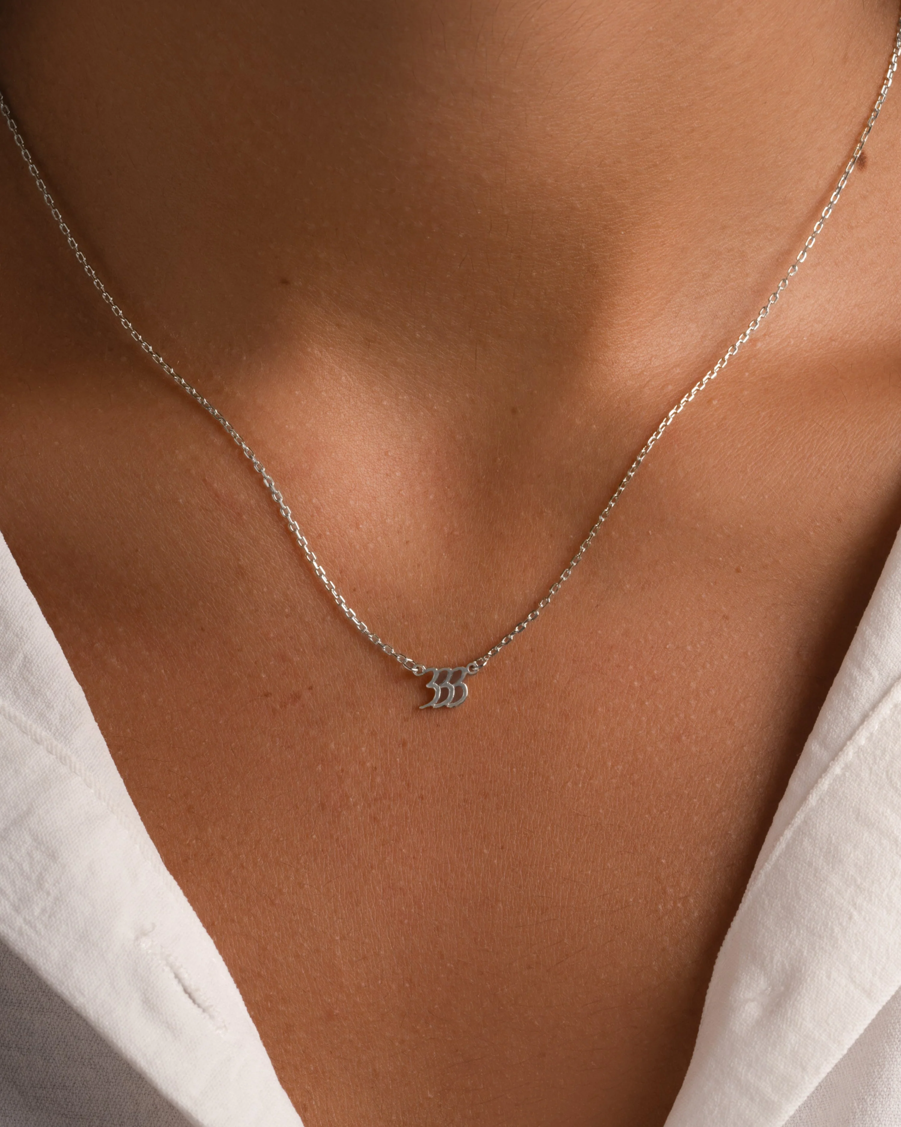 333 Ready to Ship Angel Number Necklace - Image 4