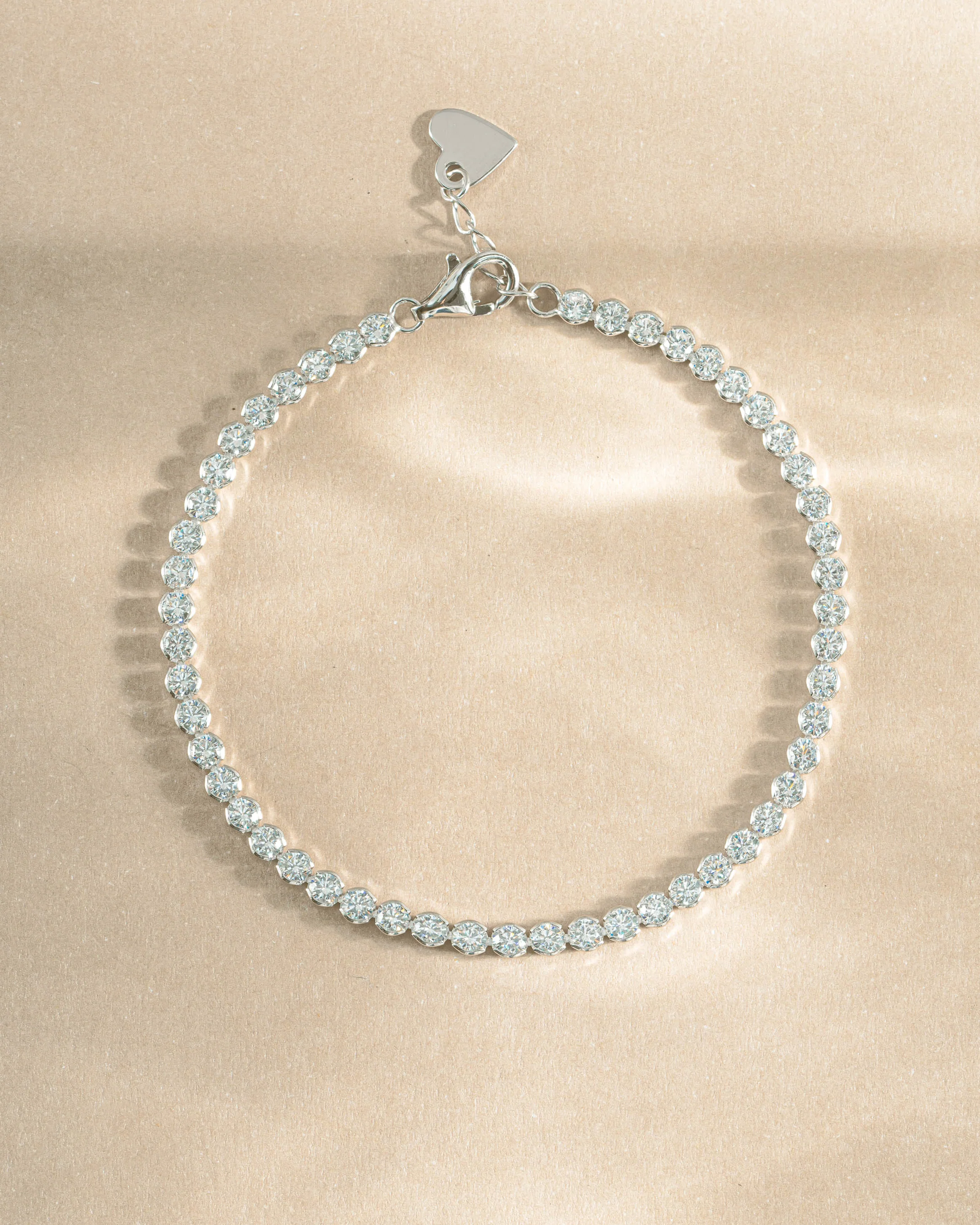 3mm Round Tennis Bracelet - Image 3