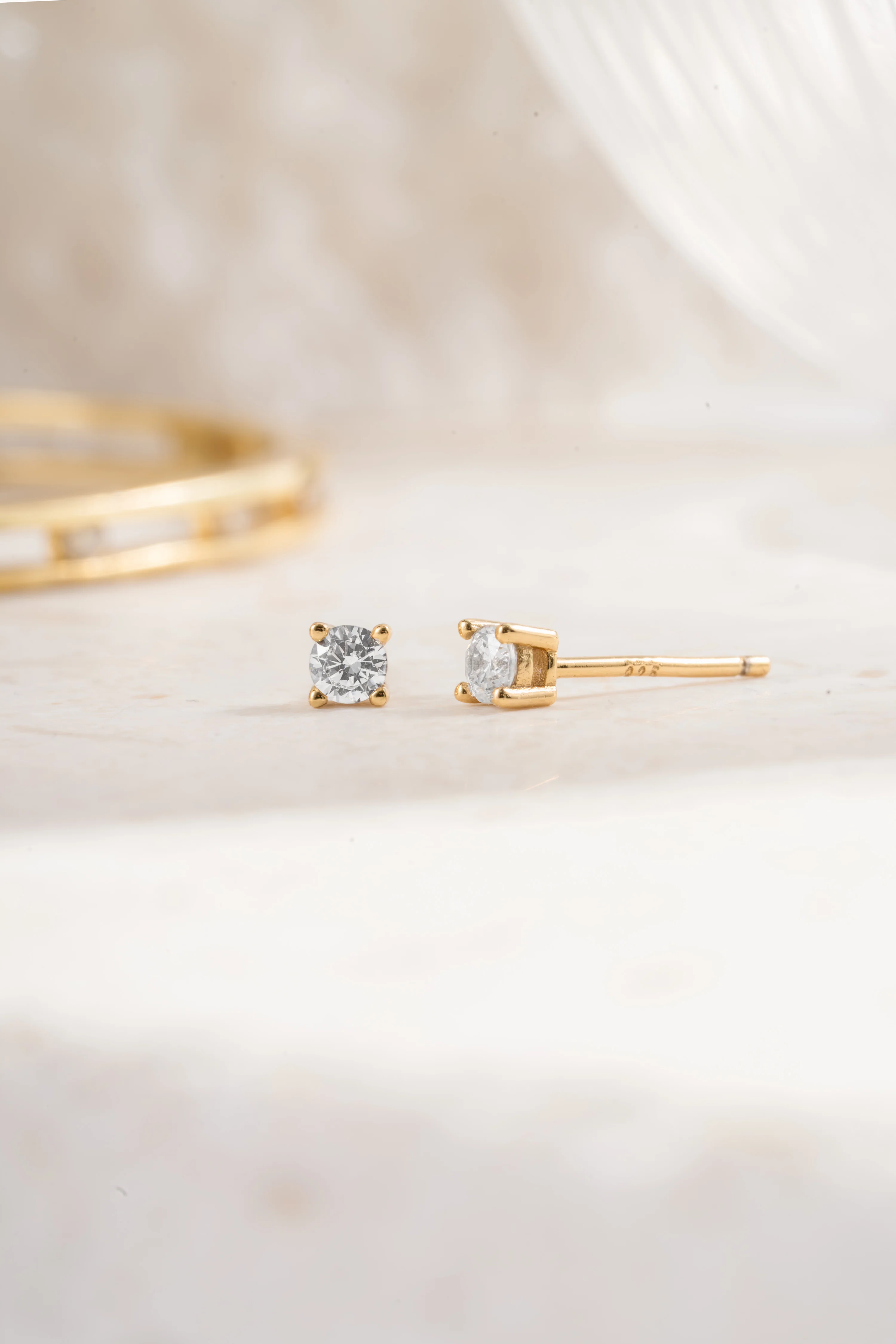 3mm Solitaire Studs - Image 9