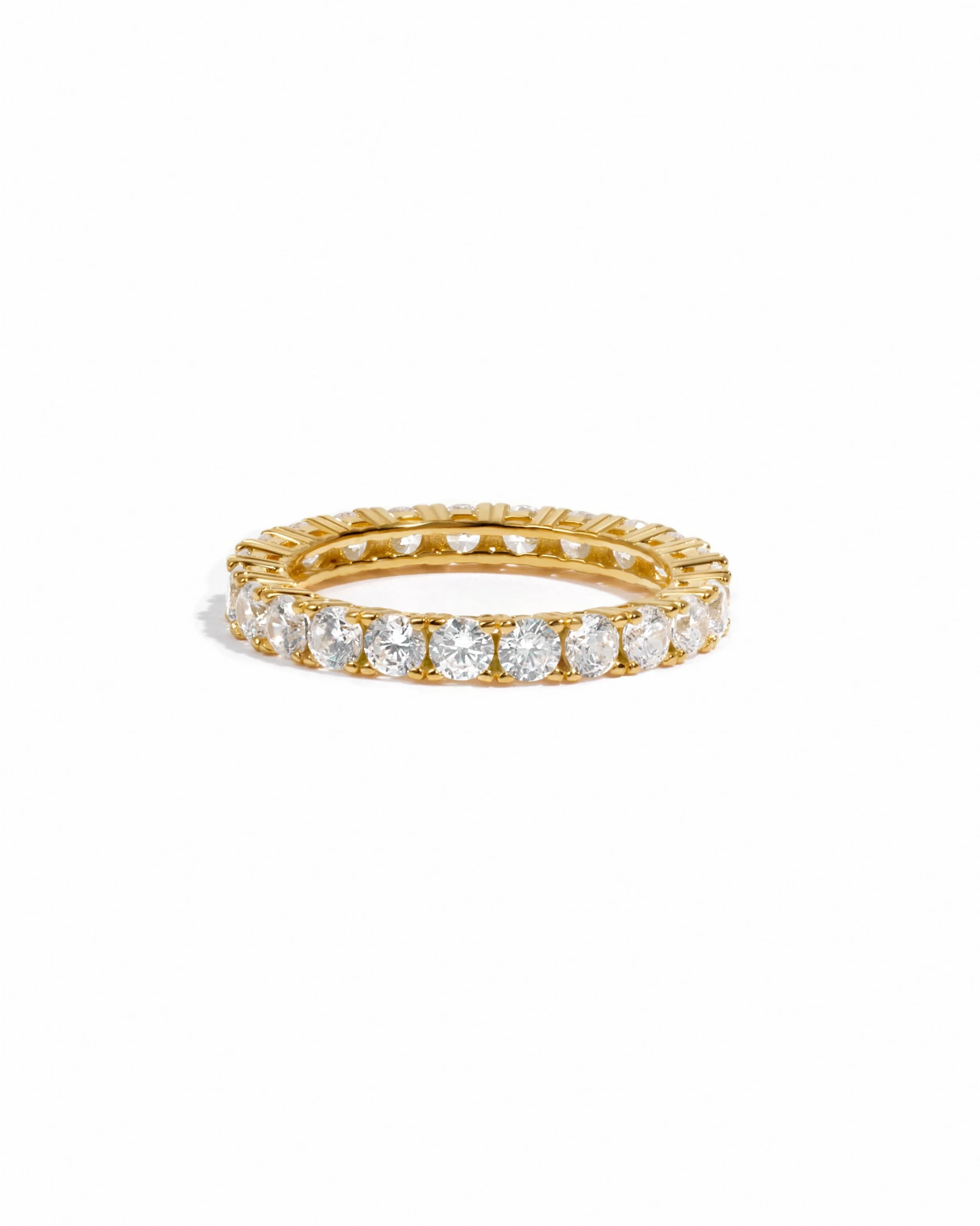 3mm Studded Eternity Ring