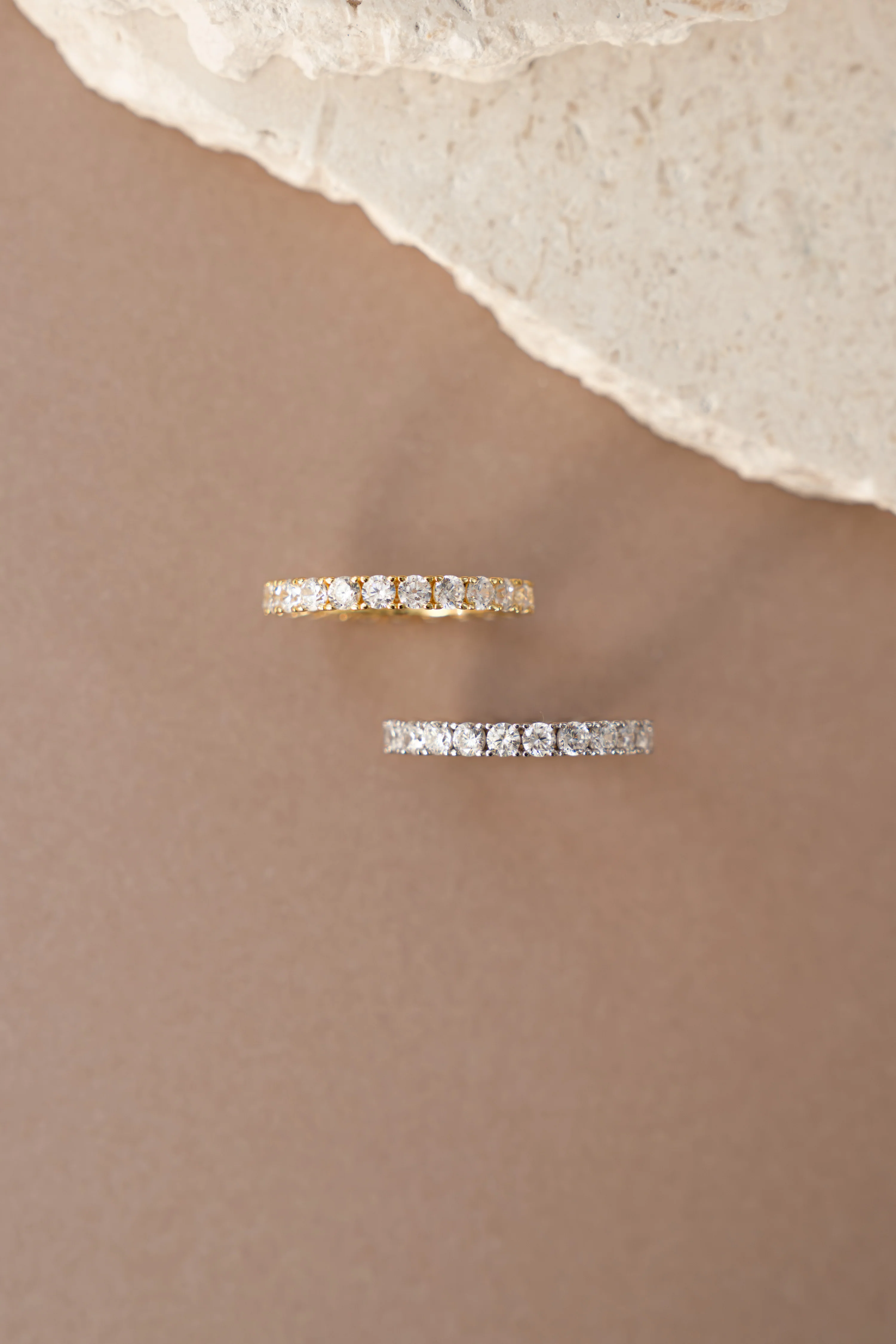 3mm Studded Eternity Ring - Image 8