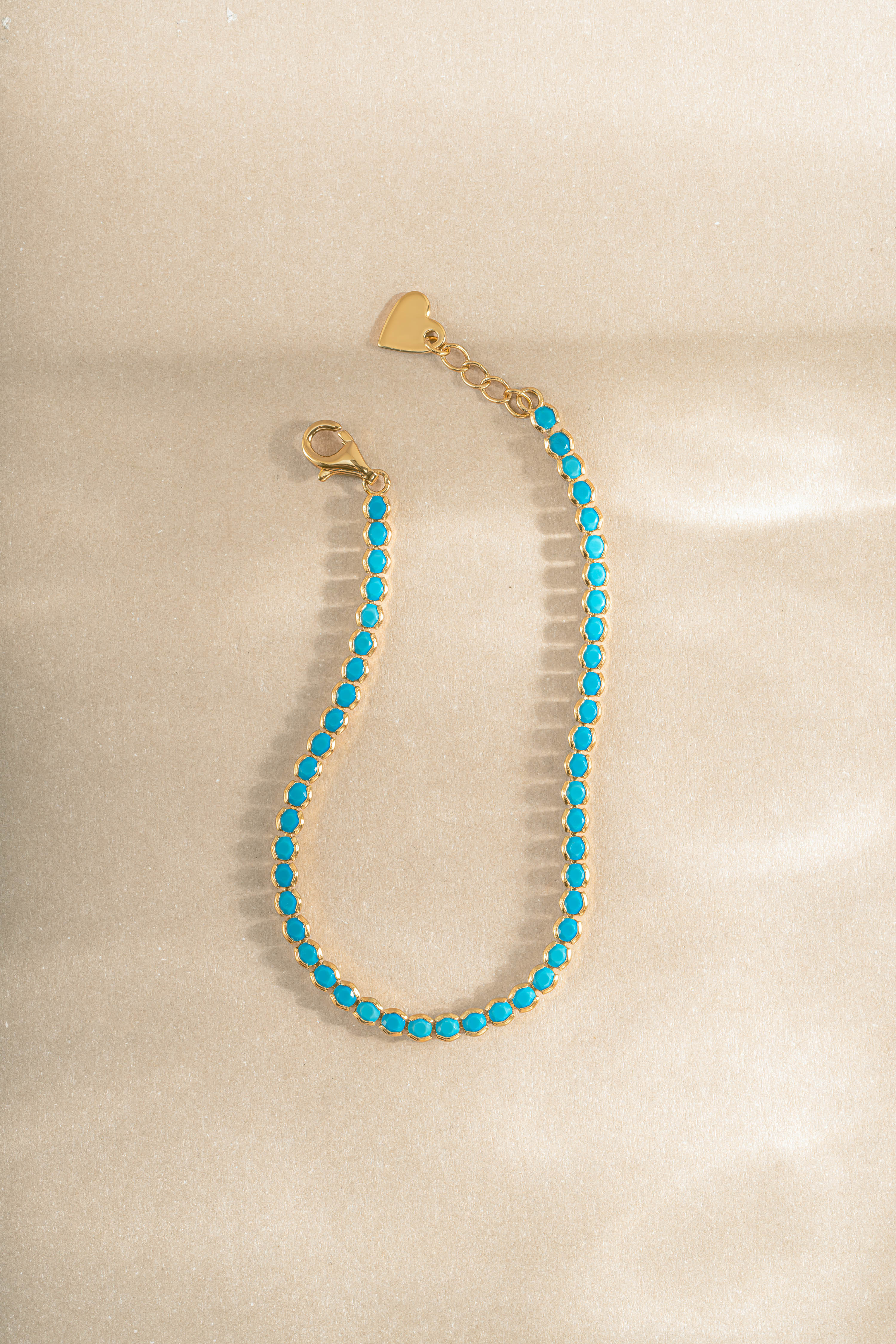 3mm Turquoise Tennis Bracelet - Image 7