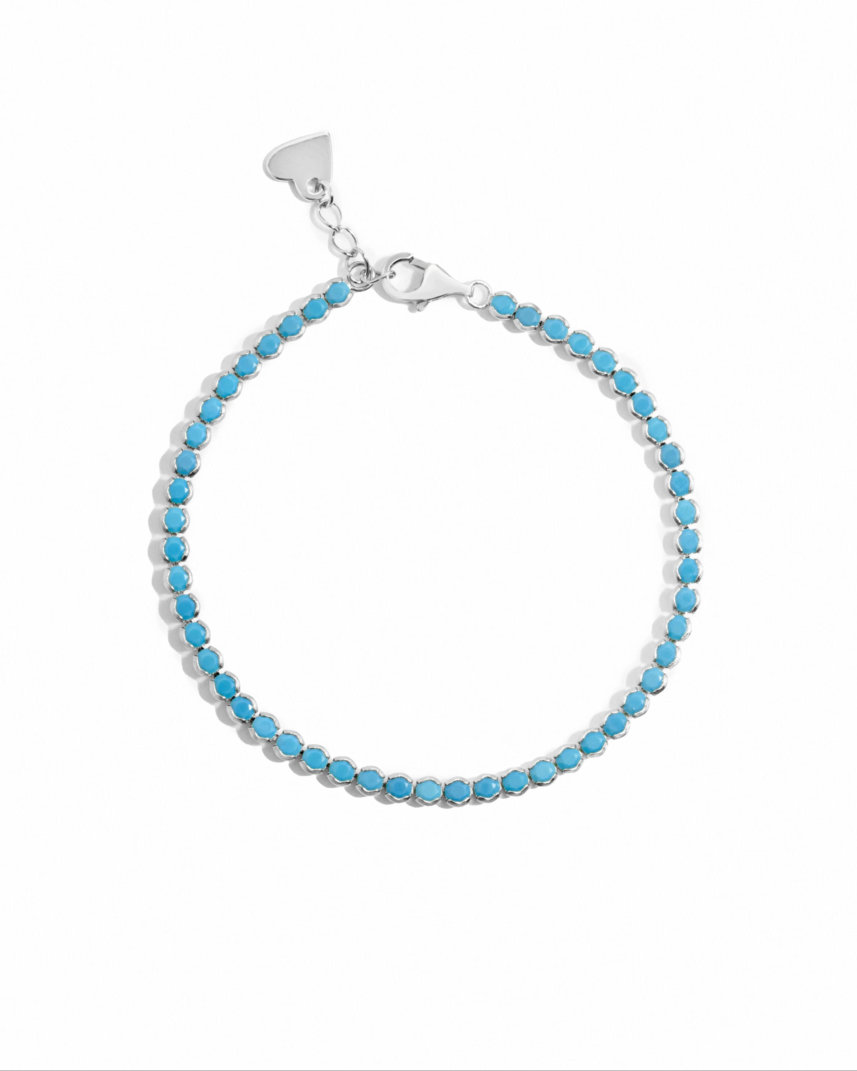 3mm Turquoise Tennis Bracelet - Image 9