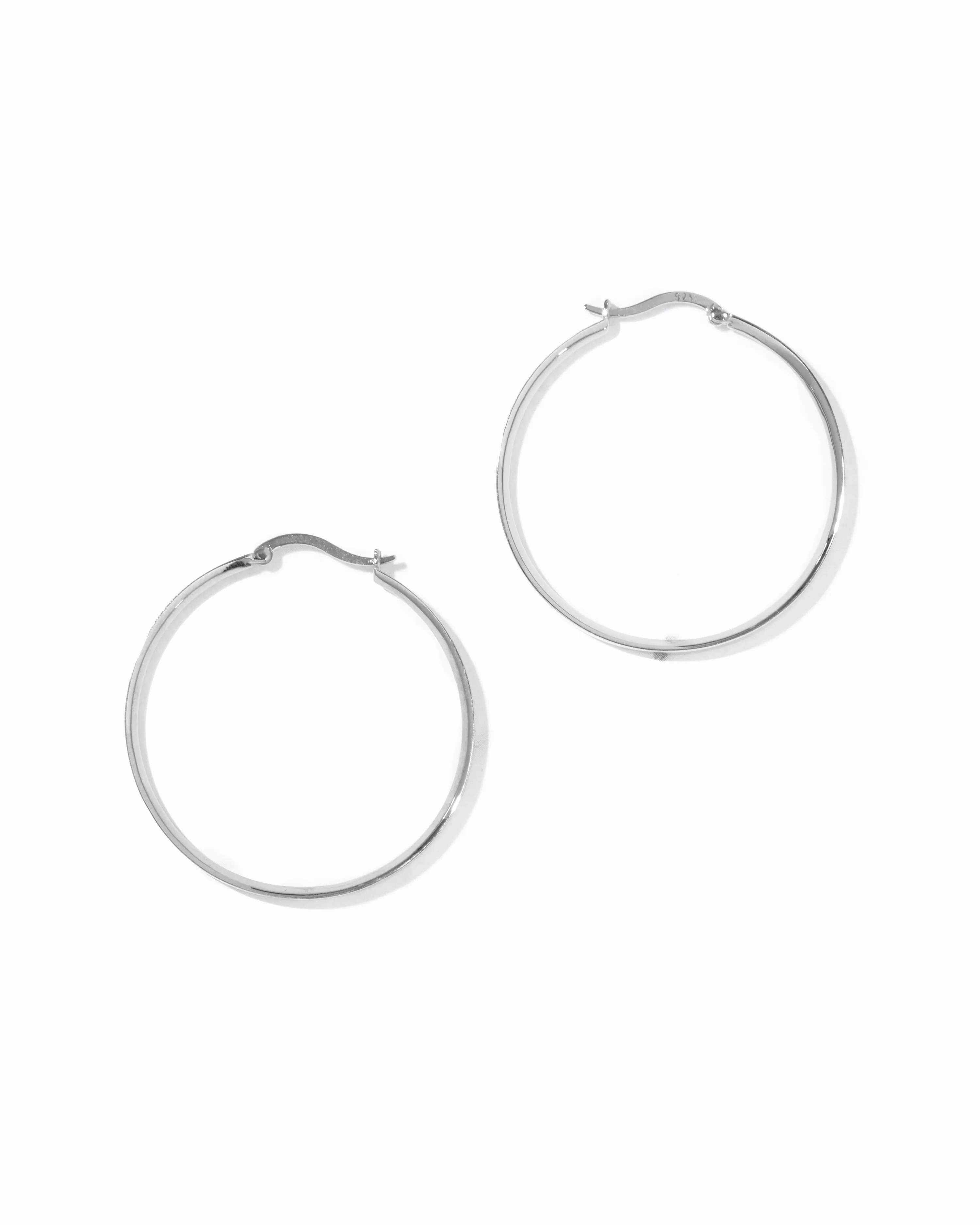40mm Hoop Earrings - Image 3