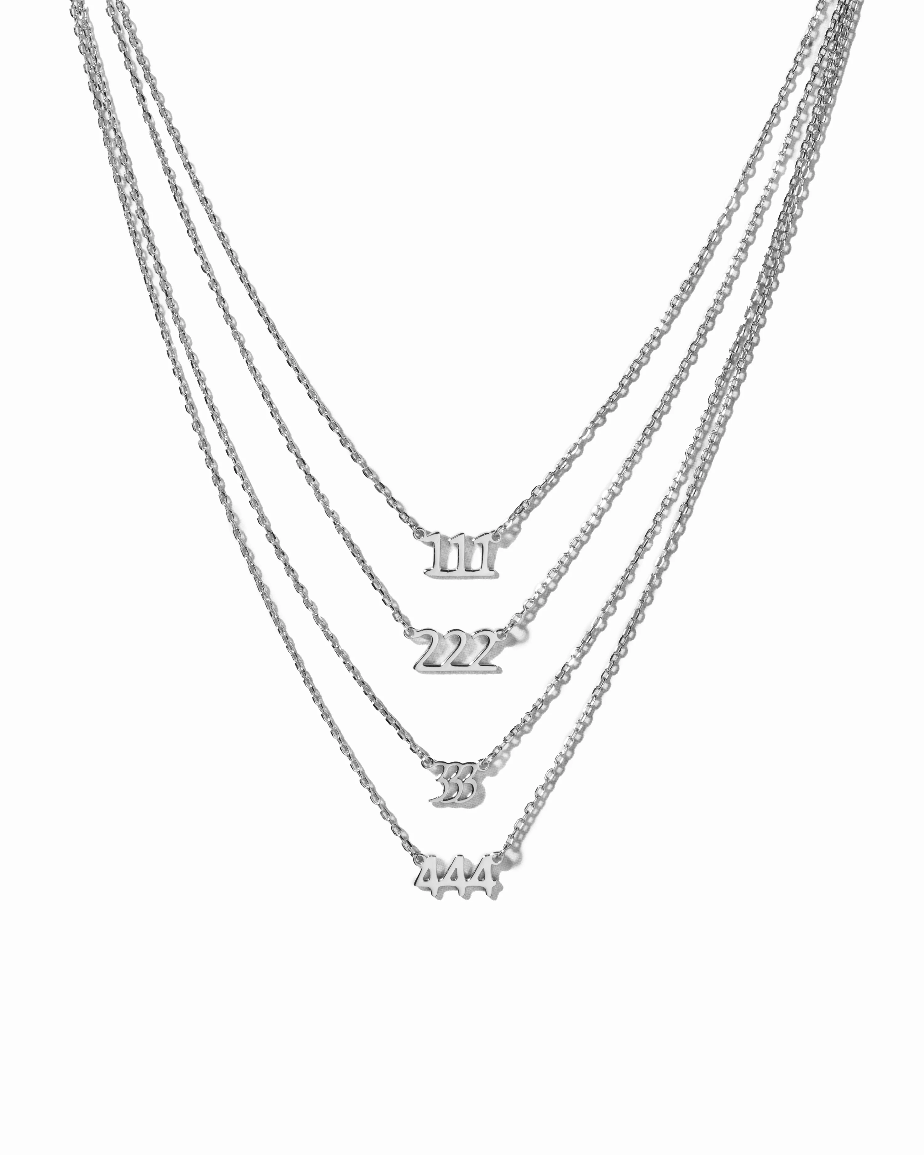 222 Ready to Ship Angel Number Necklace - Image 11