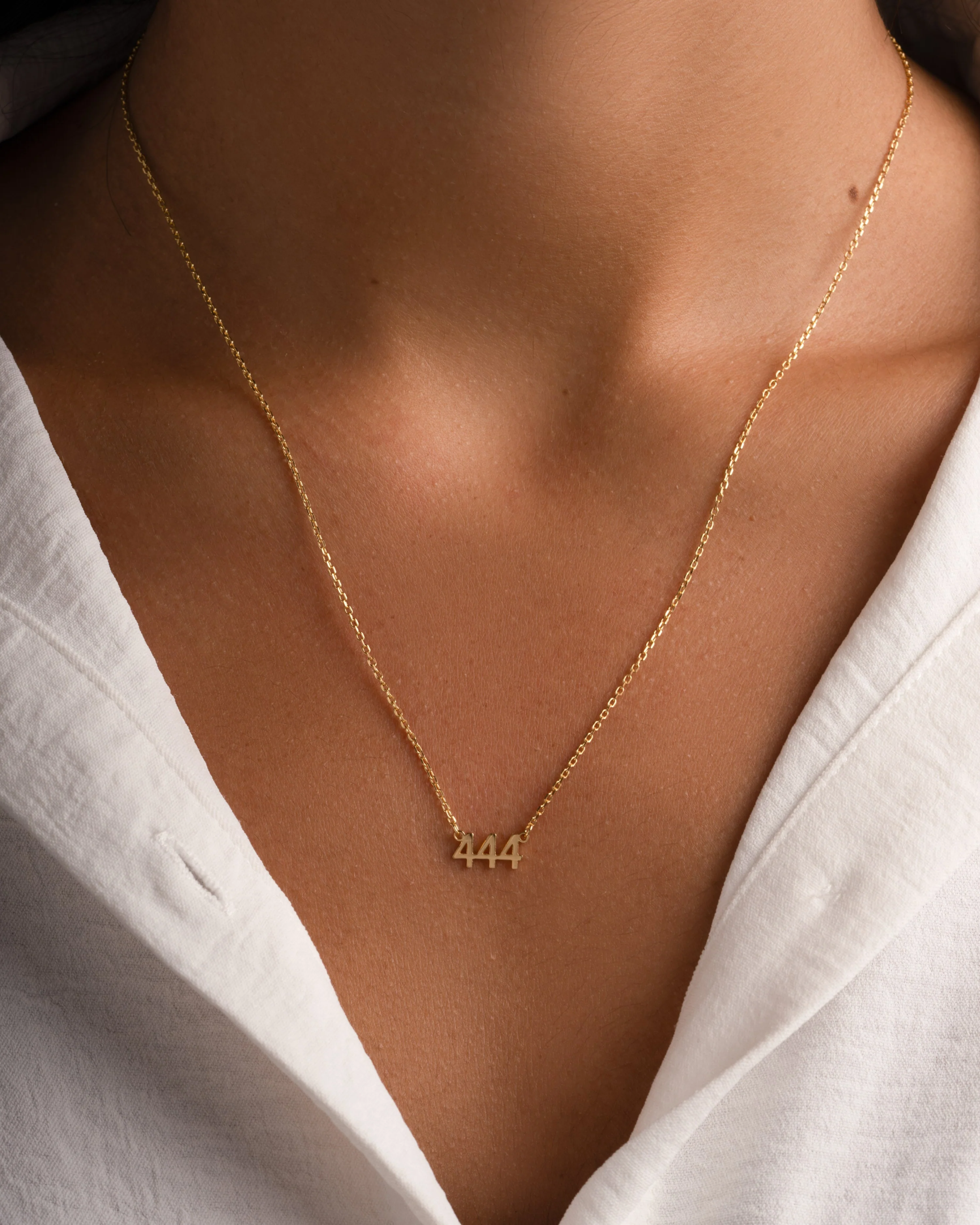 444 Ready to Ship Angel Number Necklace - Image 2
