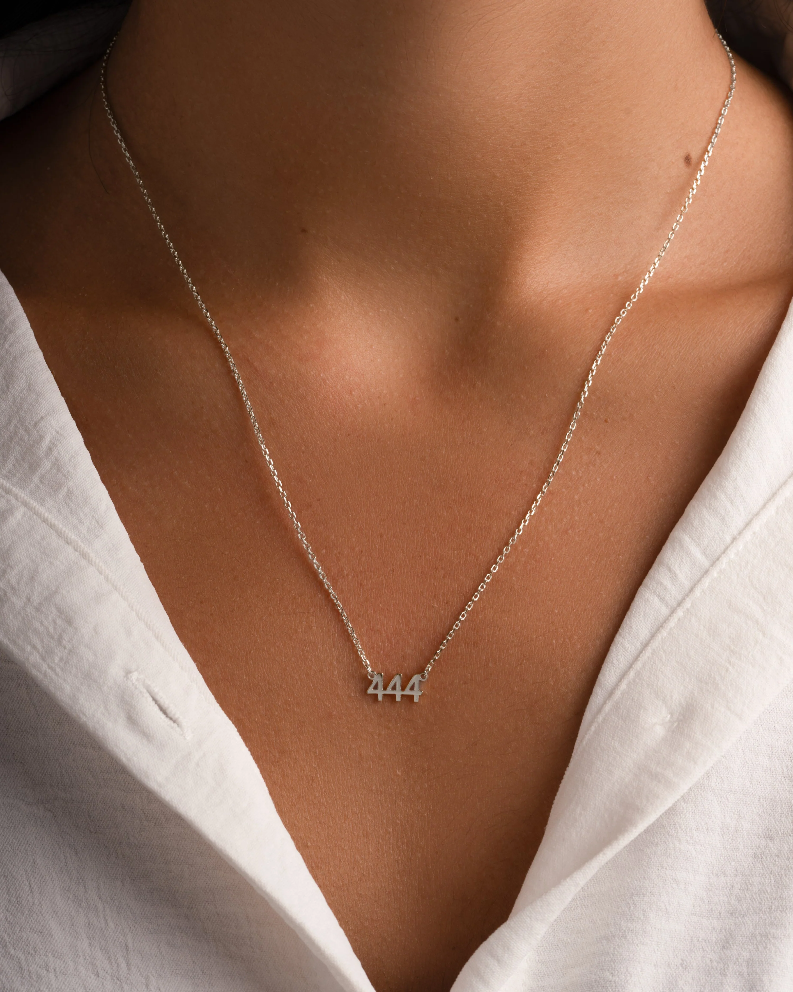 444 Ready to Ship Angel Number Necklace - Image 4