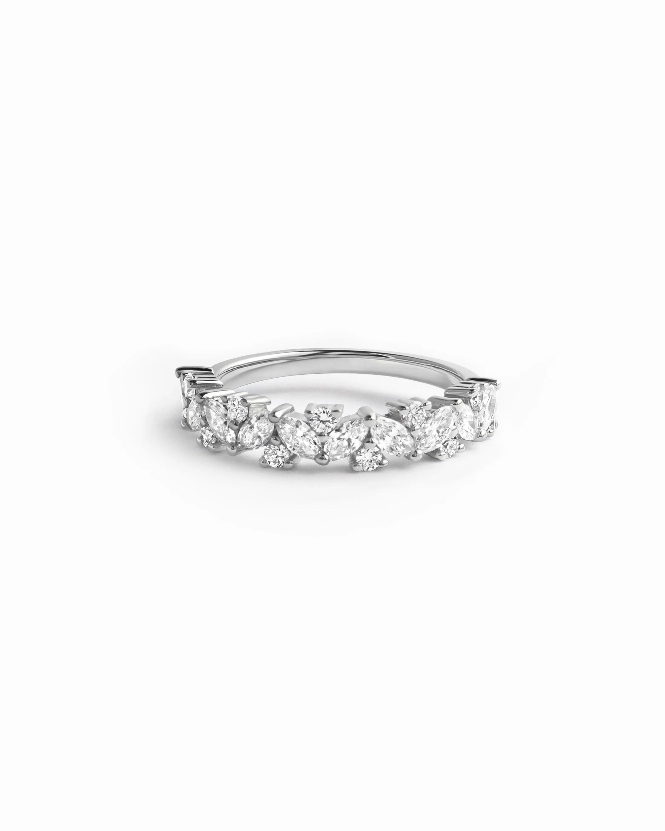4mm Multi Stone Ring - Image 10