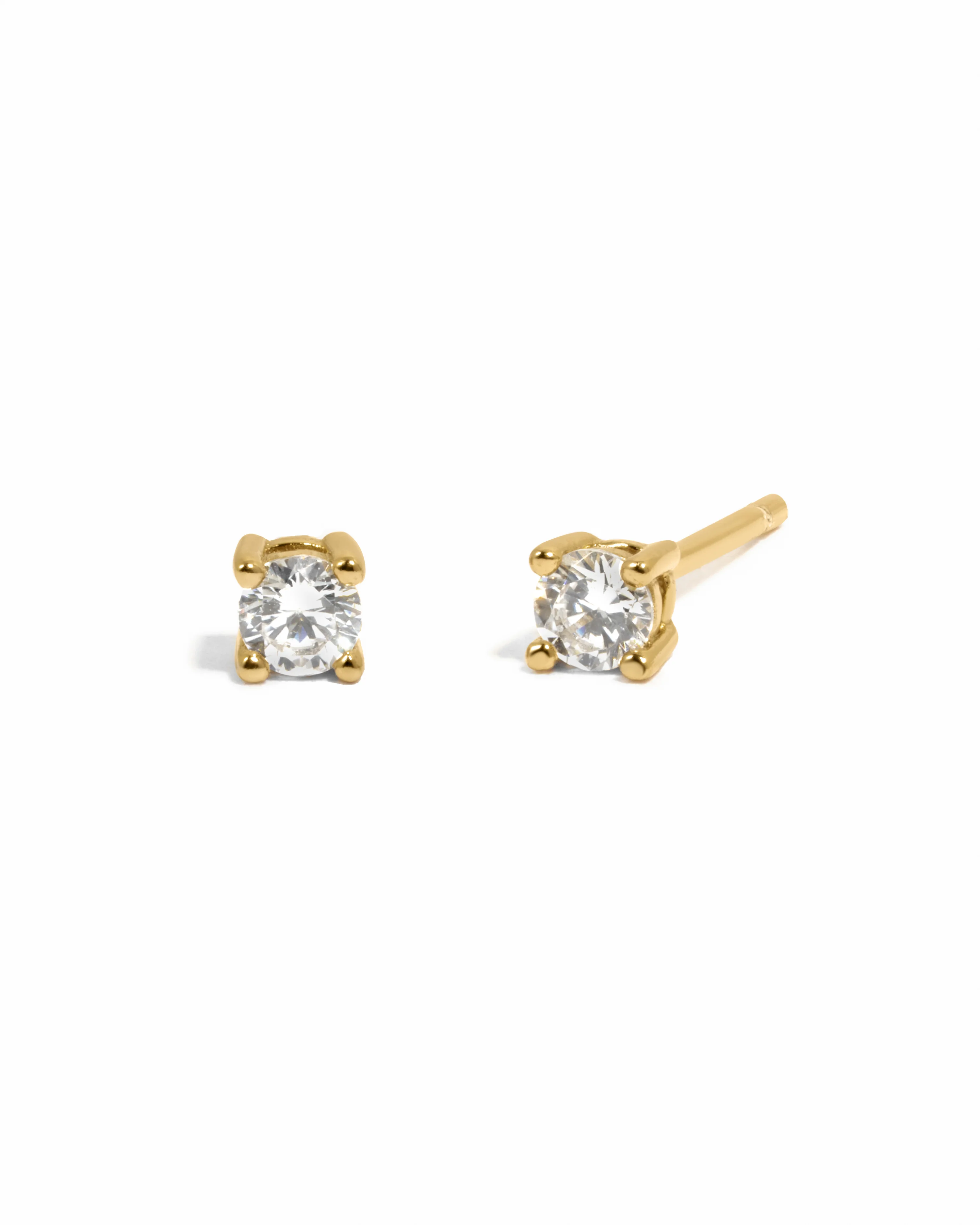 3mm Solitaire Studs