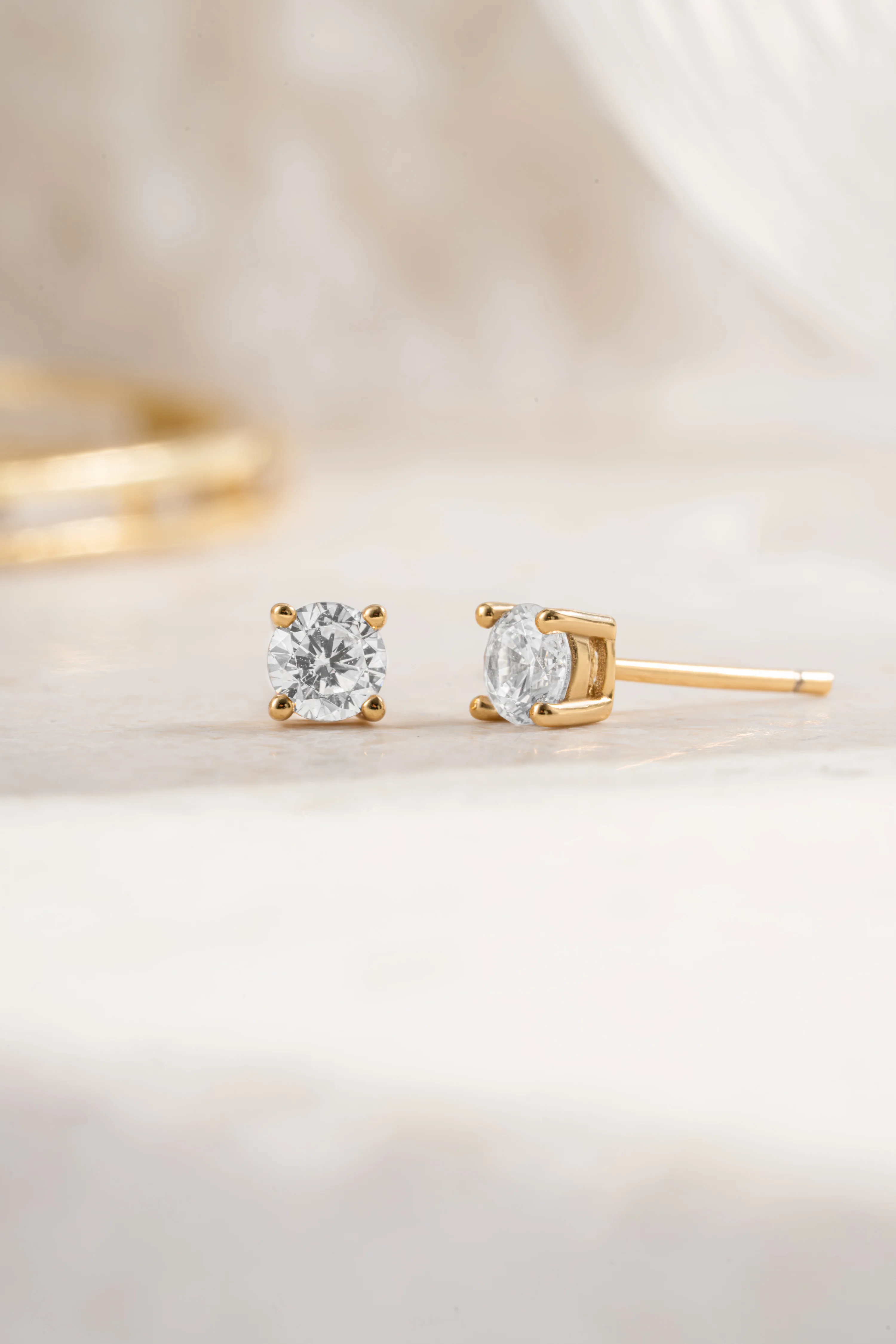 4mm Solitaire Studs - Image 7