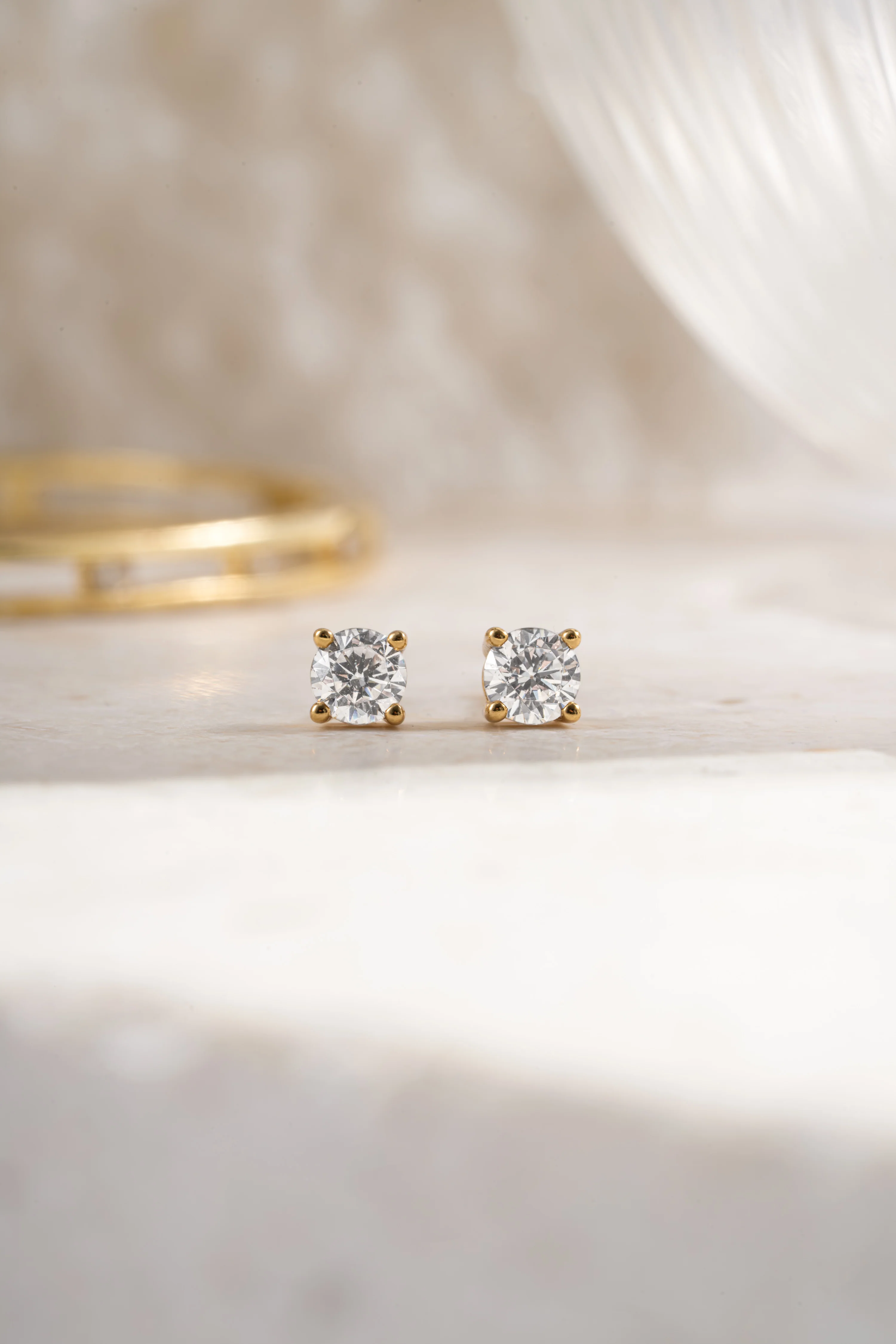 4mm Solitaire Studs - Image 9