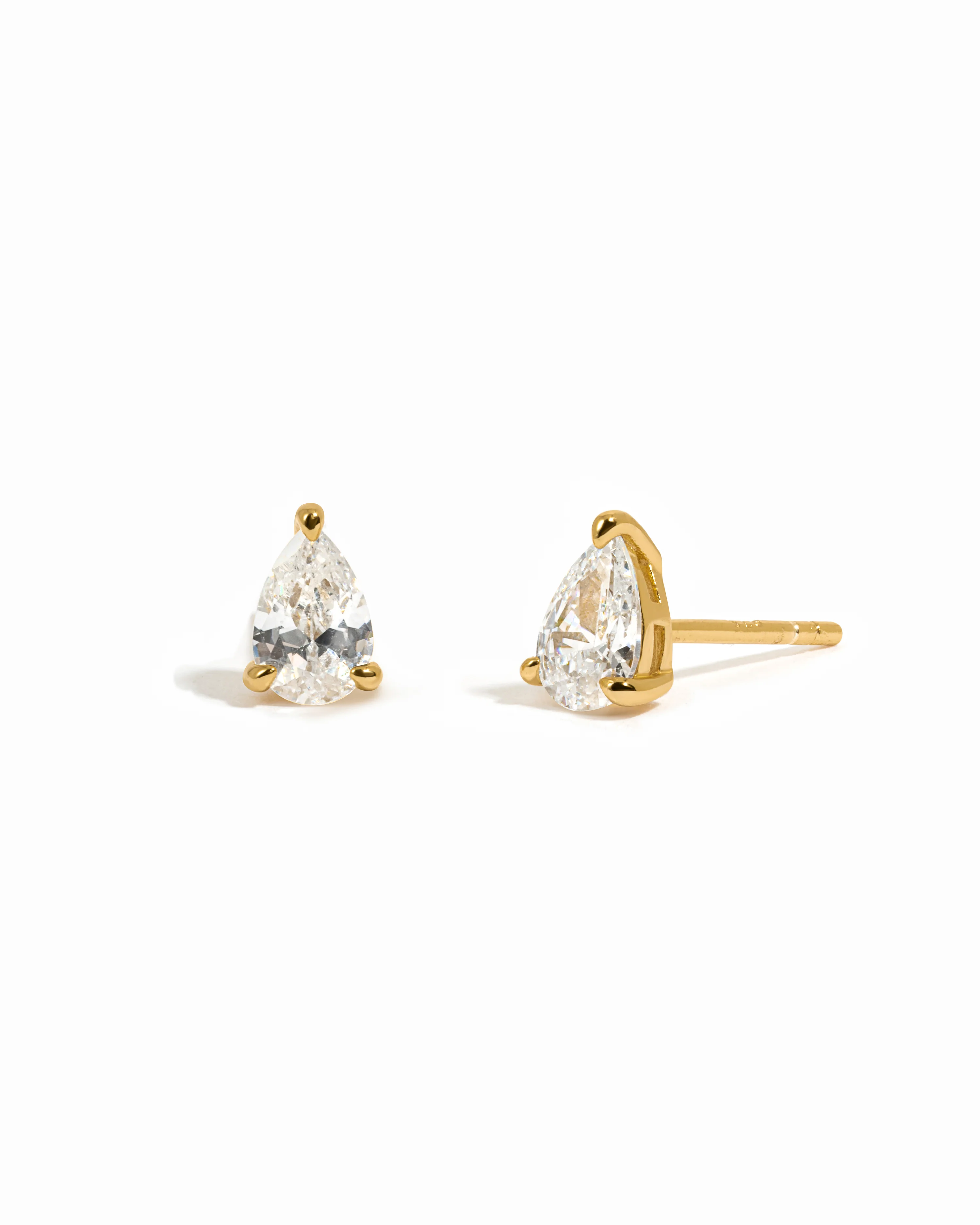 4x6mm Pear Studs