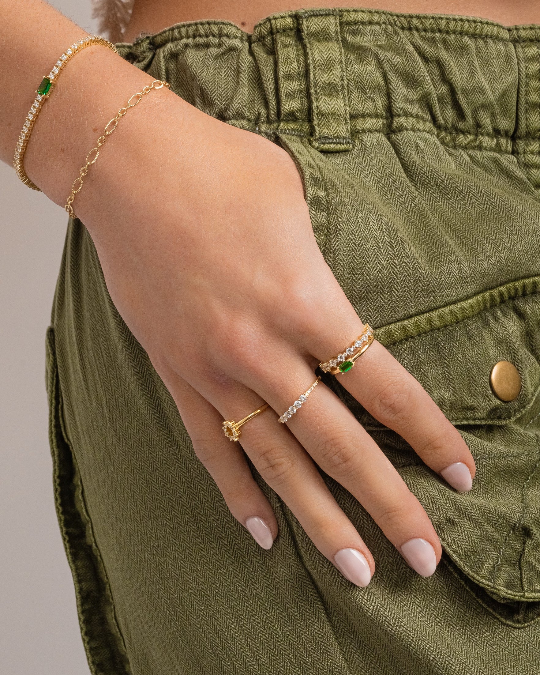 5 Stone CZ Ring - Image 6