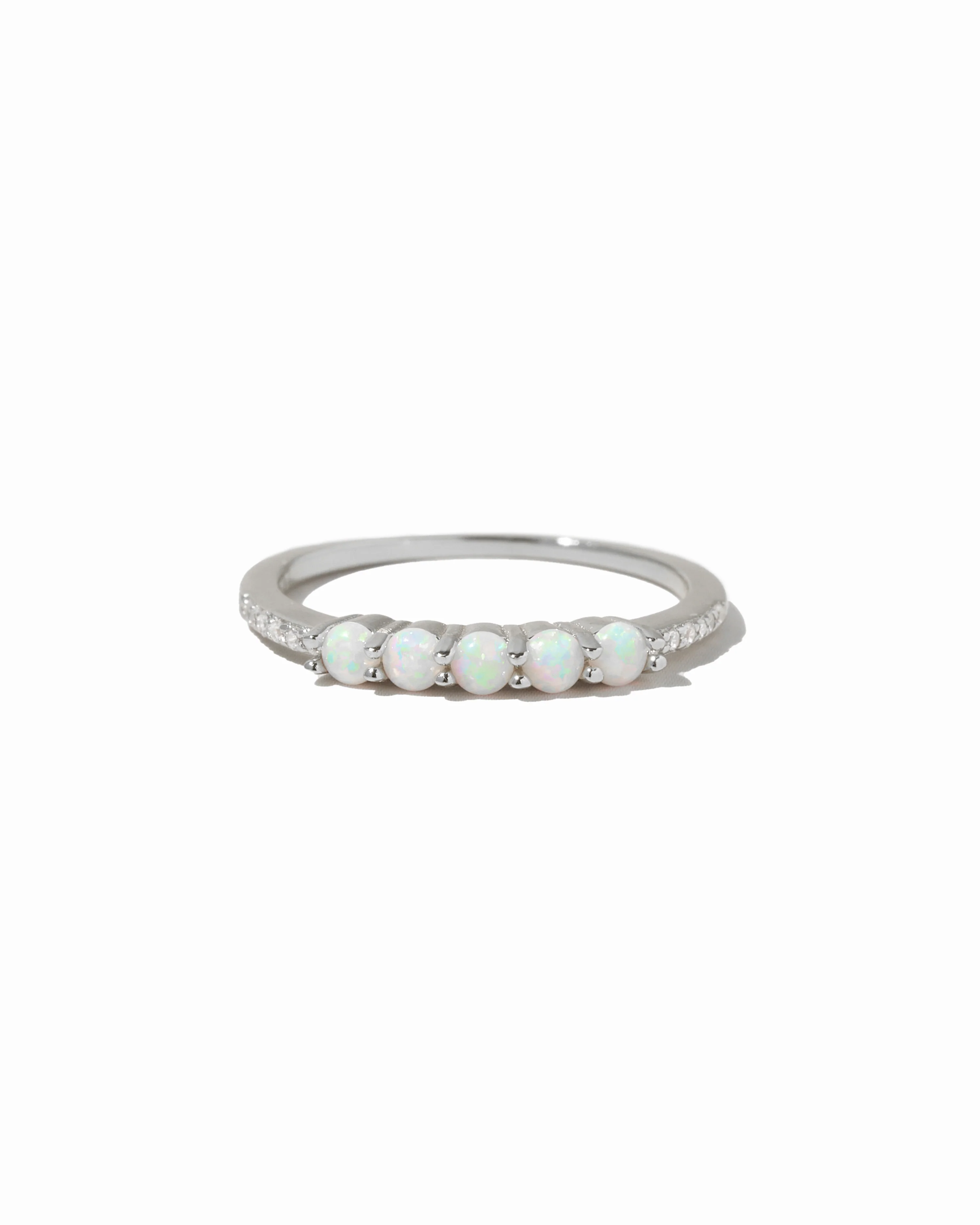 5 Stone Opal Ring - Image 10