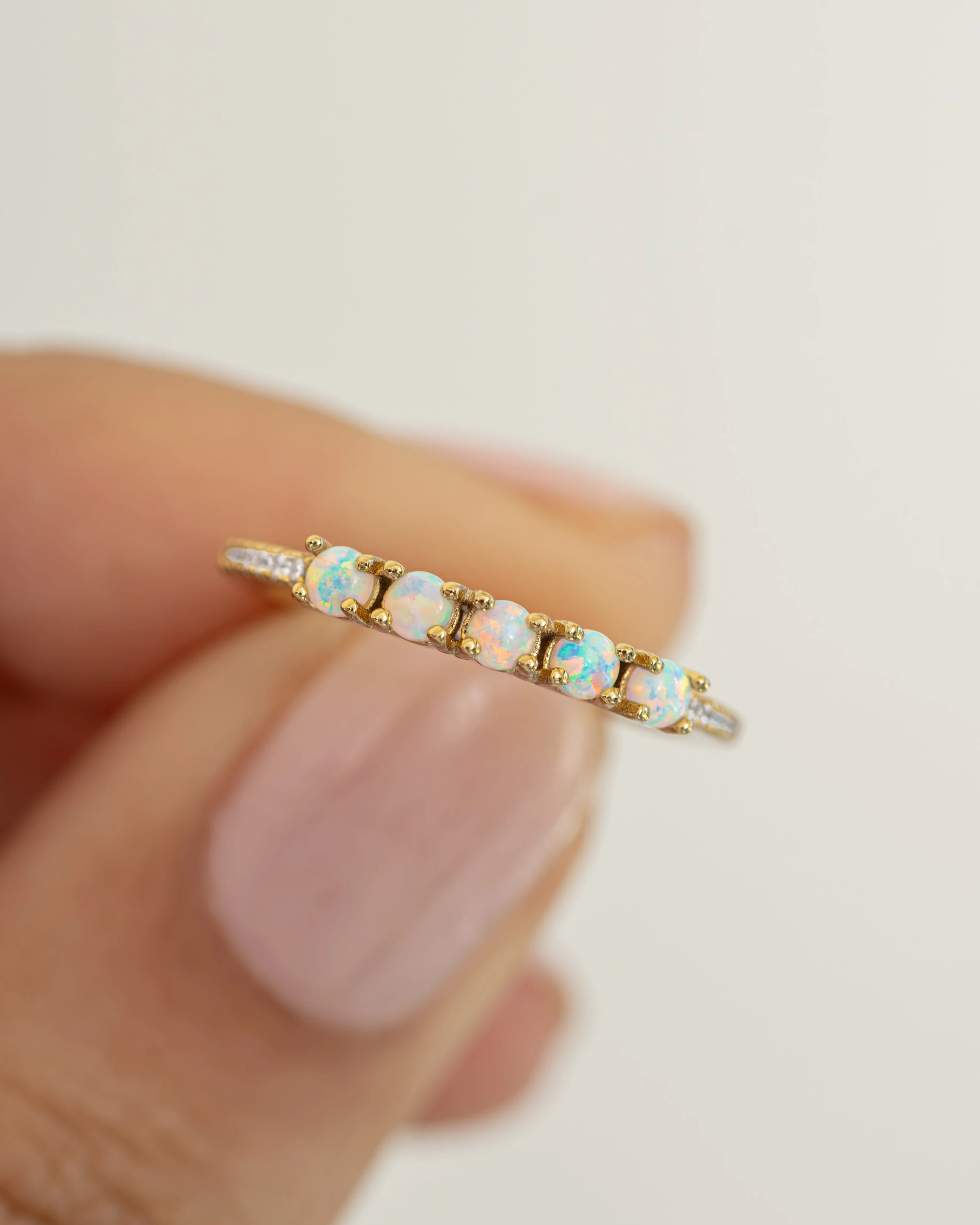 5 Stone Opal Ring - Image 2