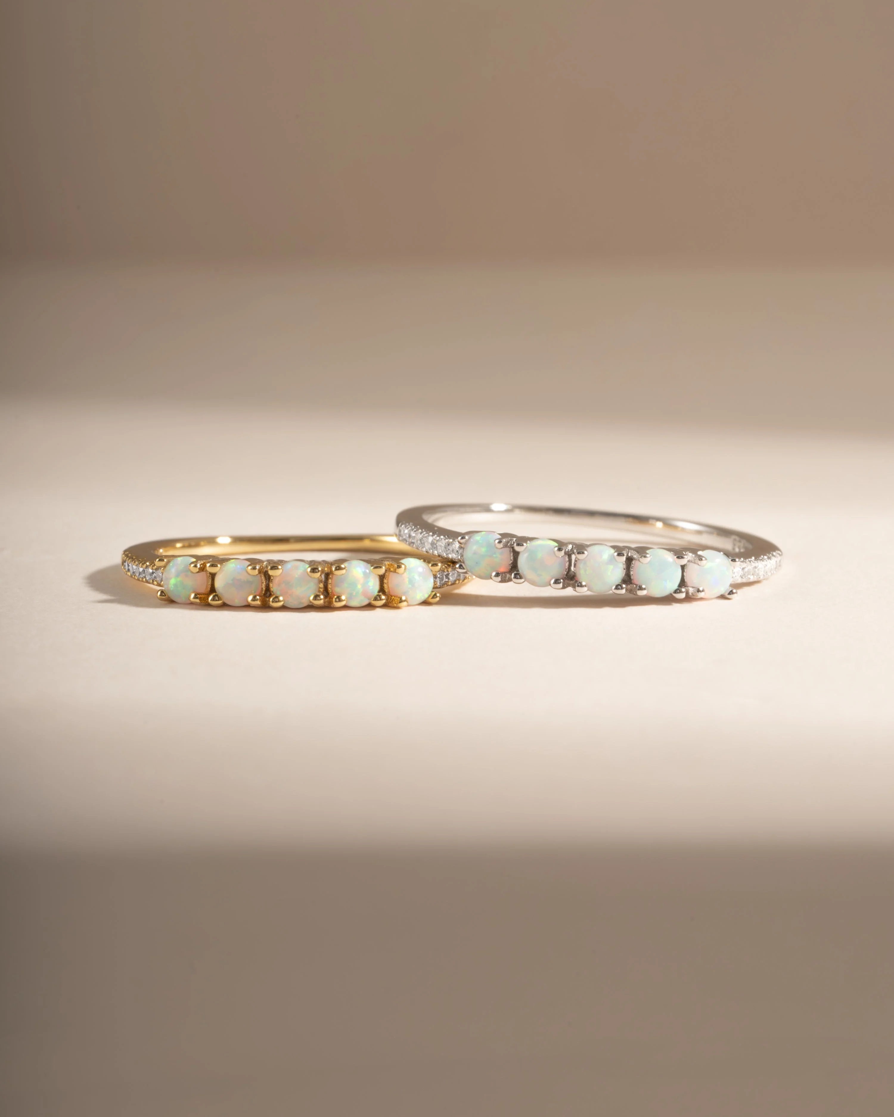 5 Stone Opal Ring - Image 3