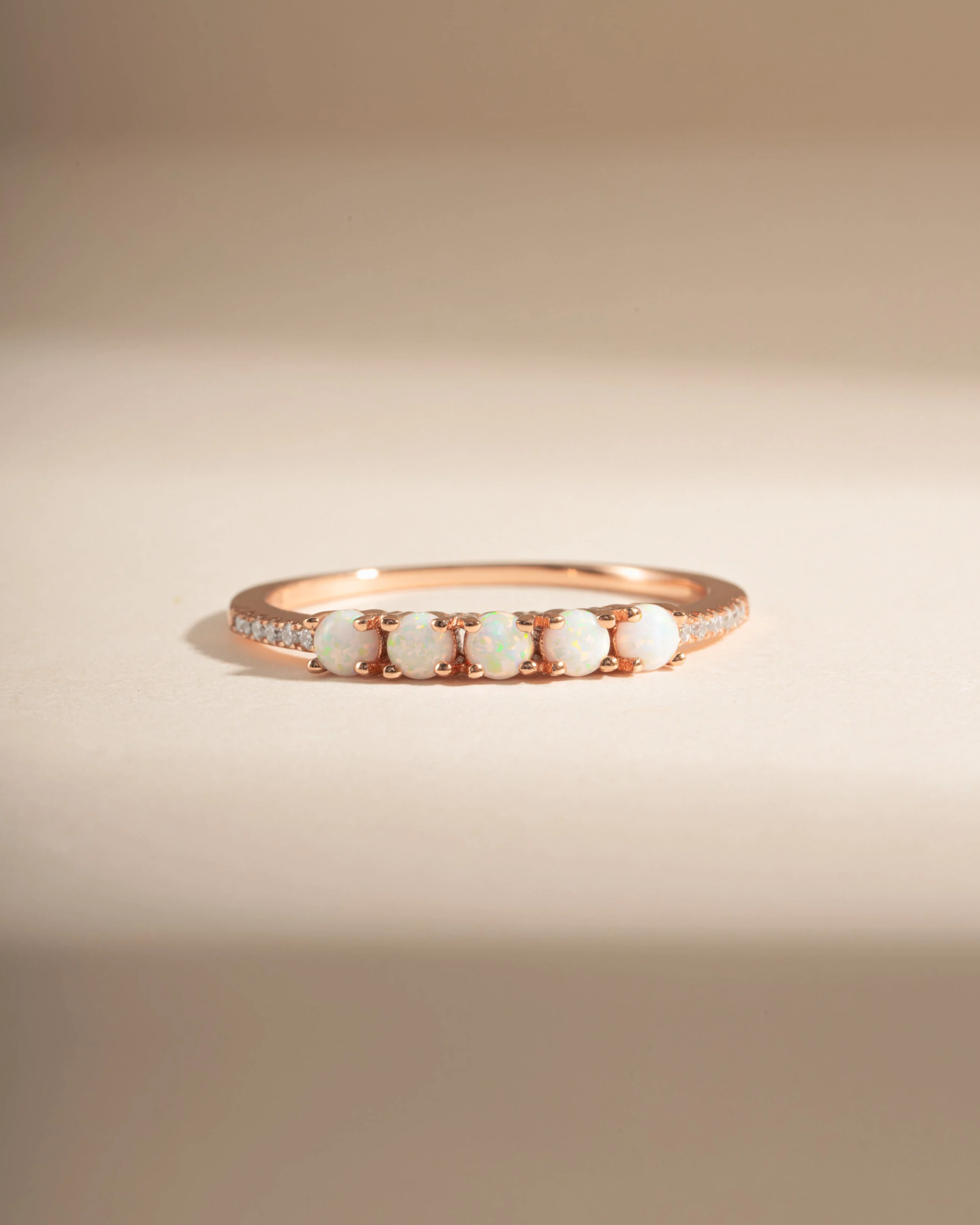 5 Stone Opal Ring - Image 7