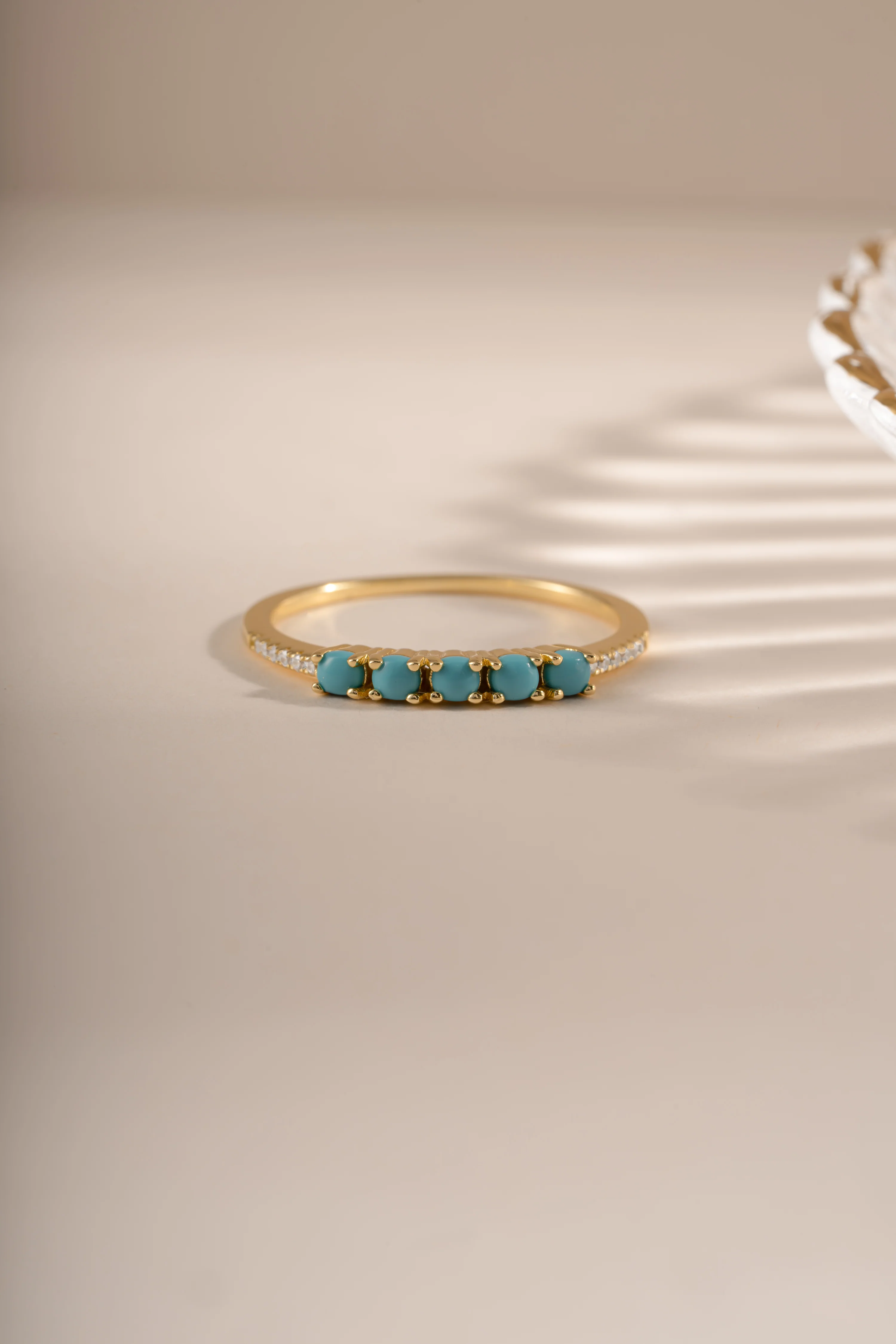 5 Stone Turquoise Ring - Image 4