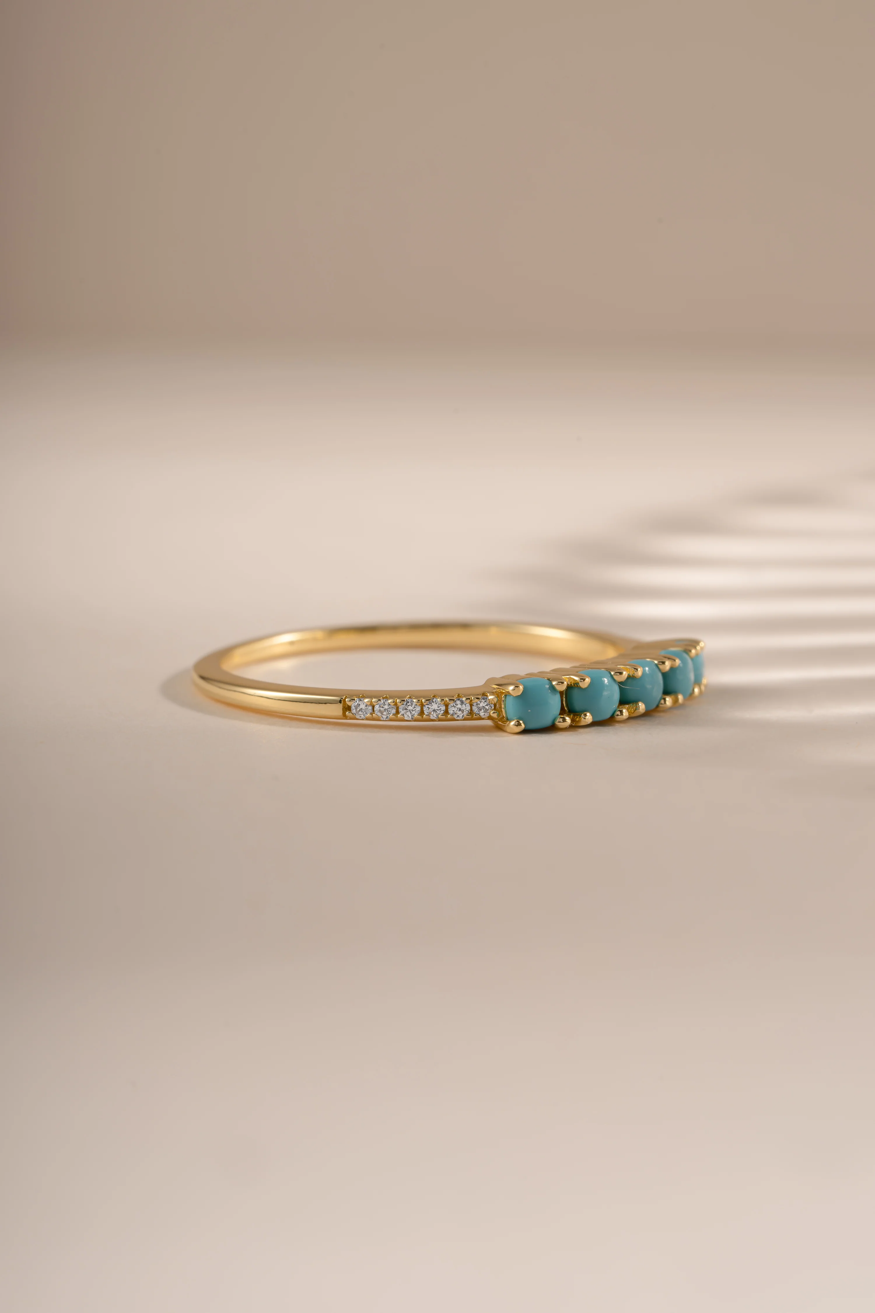 5 Stone Turquoise Ring - Image 5