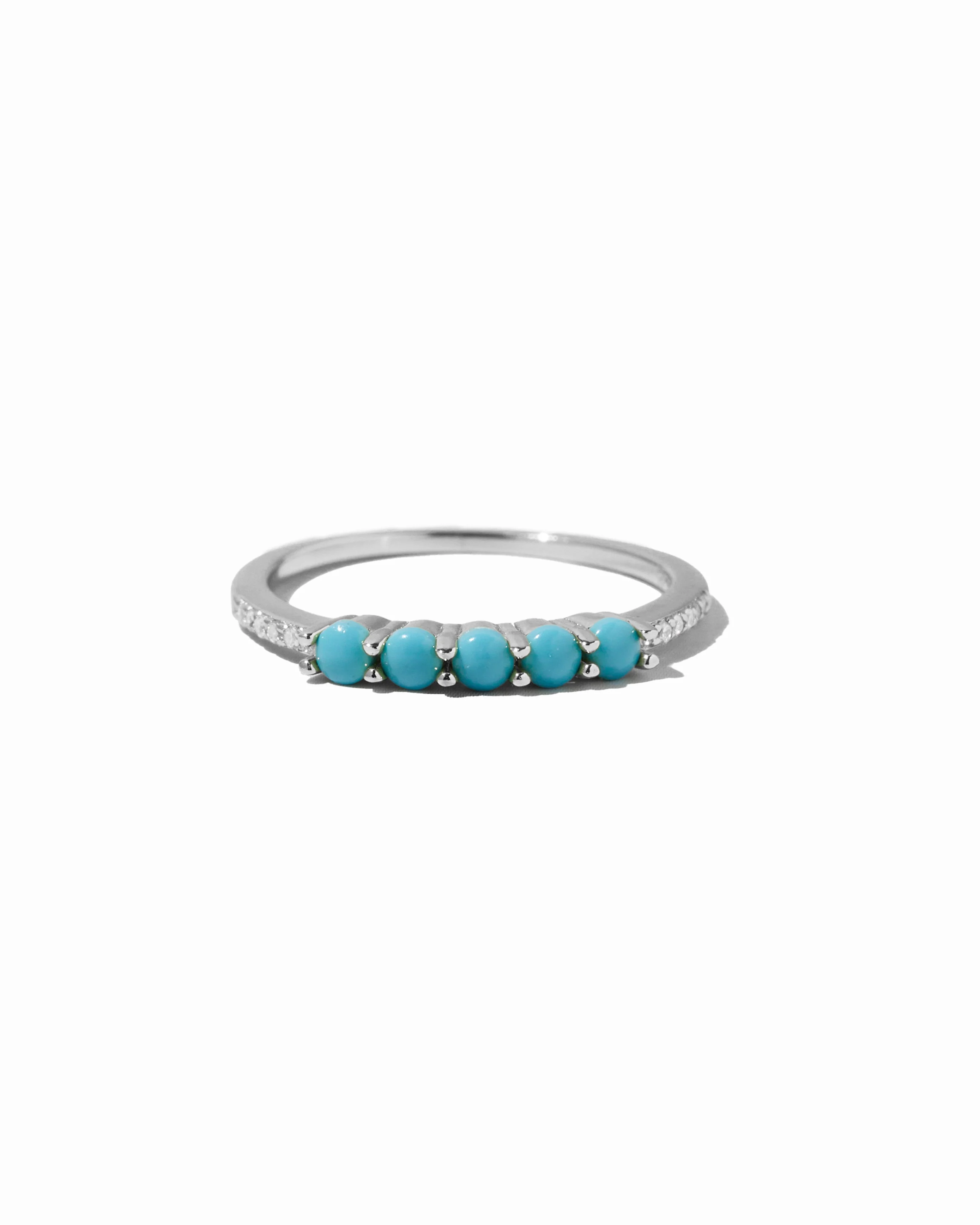 5 Stone Turquoise Ring - Image 8