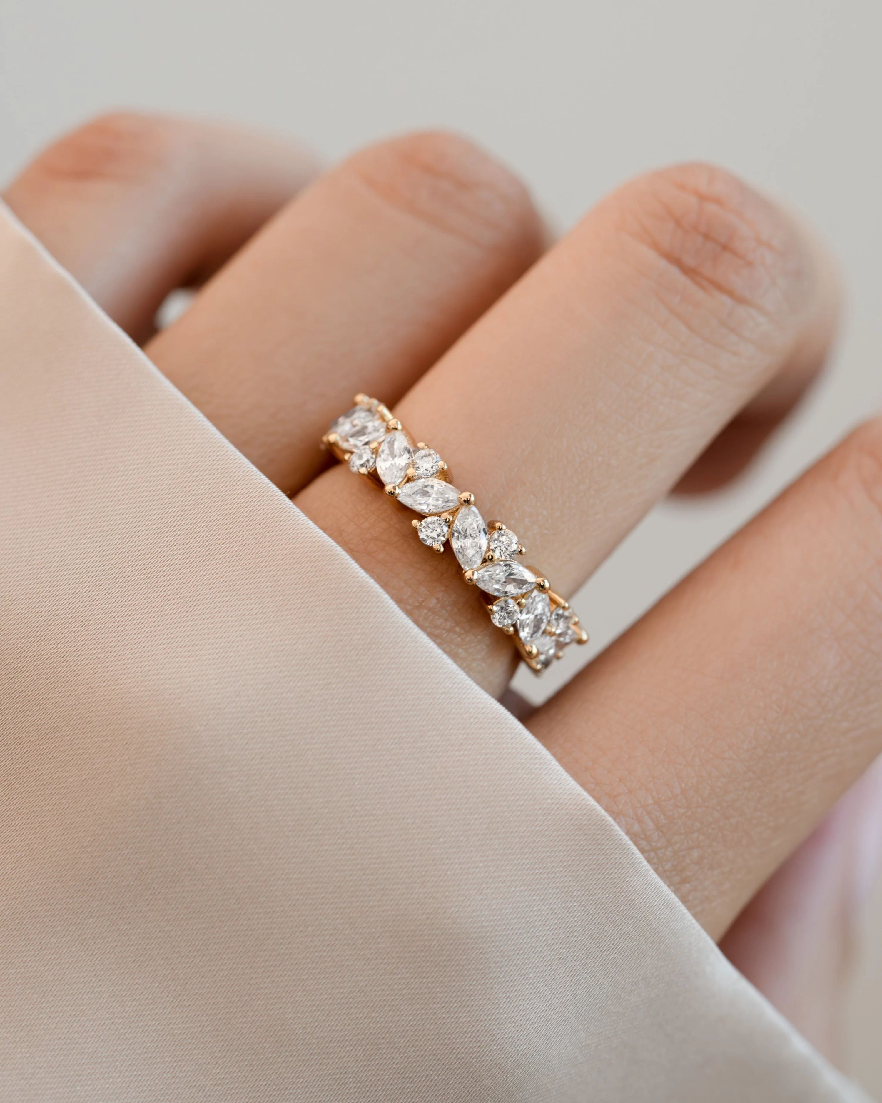 5mm Multi Stone Ring - Image 2